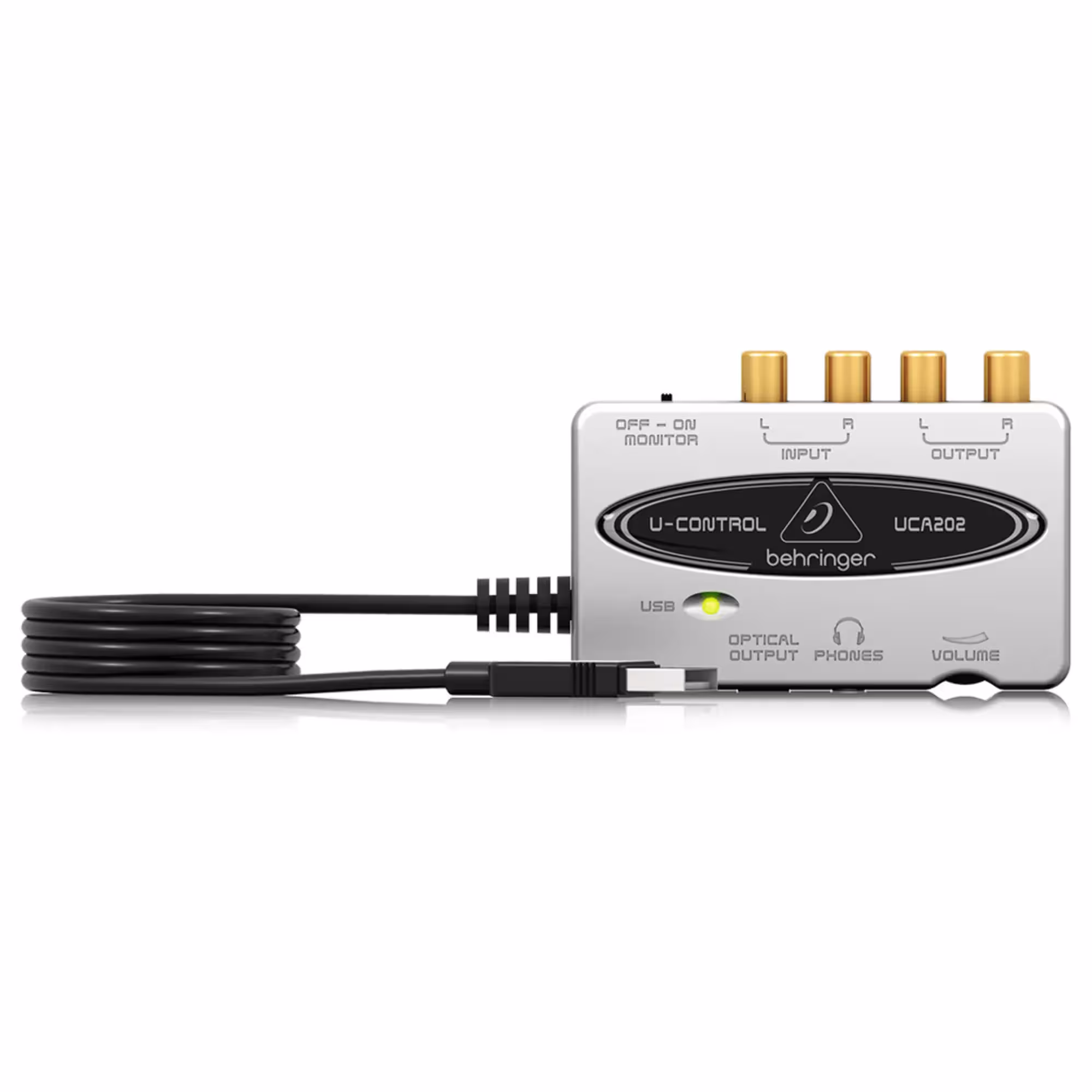 Внешняя студийная звуковая карта Behringer UCA202 (2 / 7)