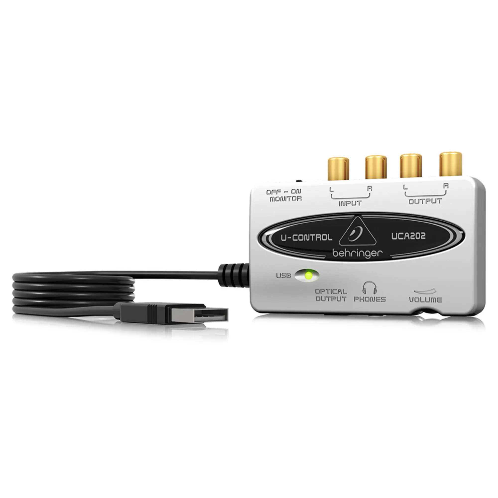 Внешняя студийная звуковая карта Behringer UCA202 (5 / 7)