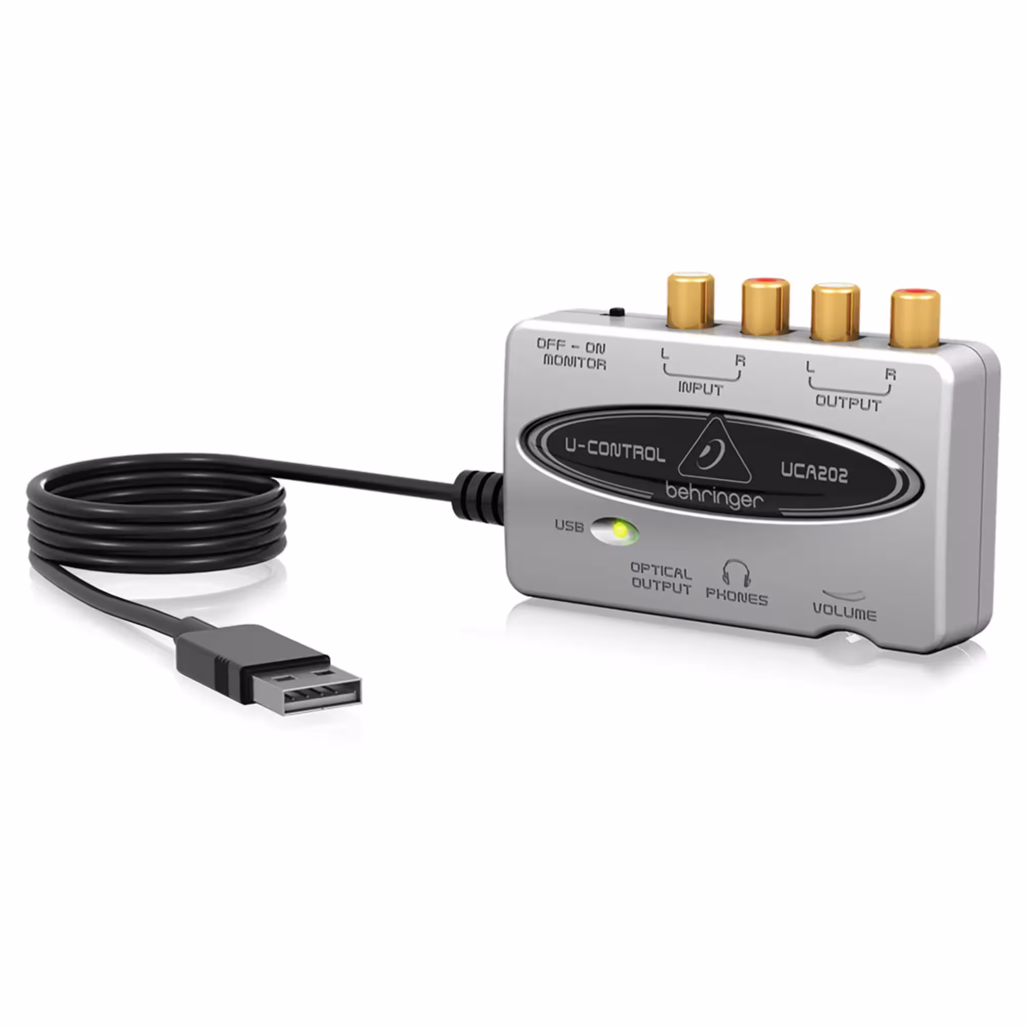 Внешняя студийная звуковая карта Behringer UCA202 (6 / 7)