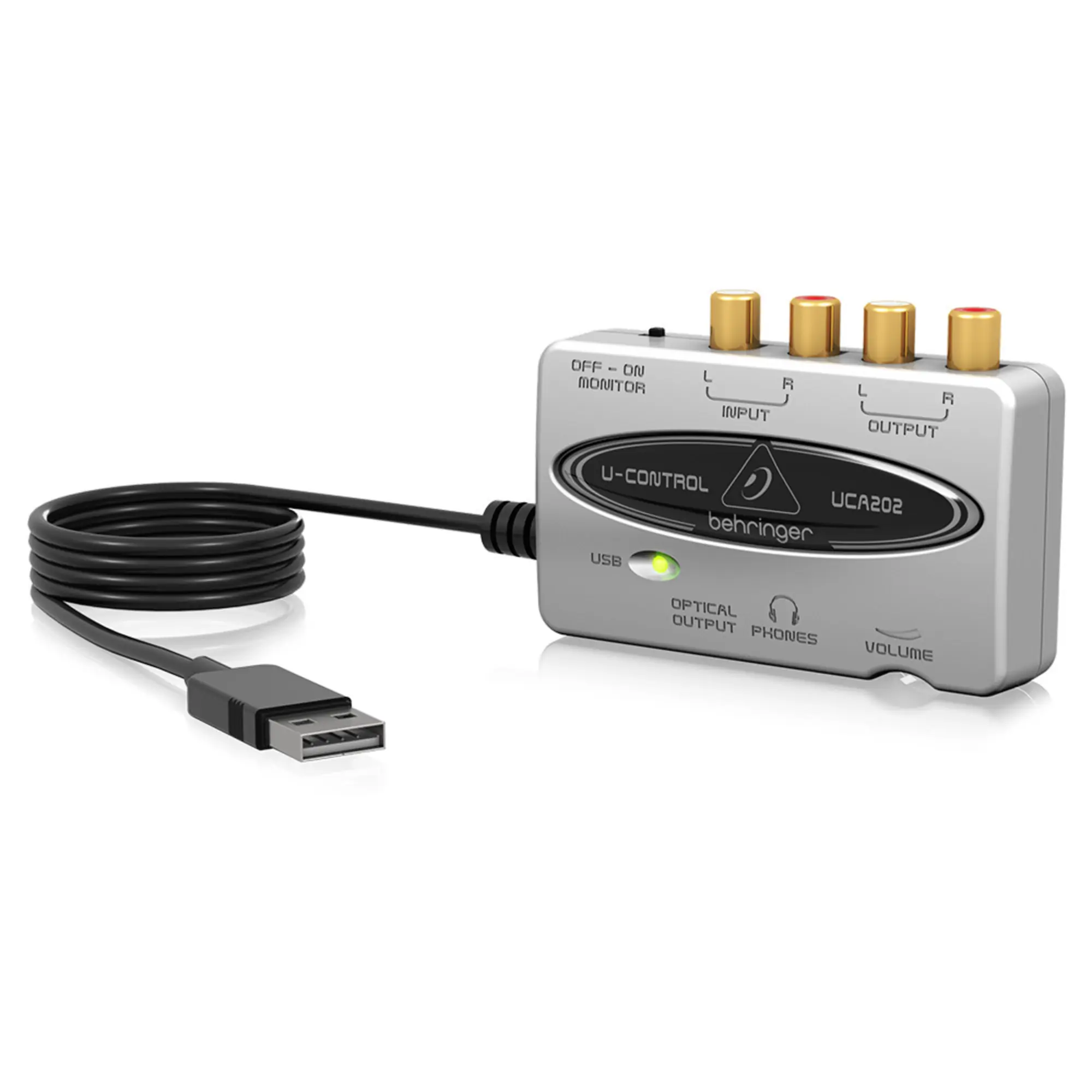 Внешняя студийная звуковая карта Behringer UCA202 (6 / 7)