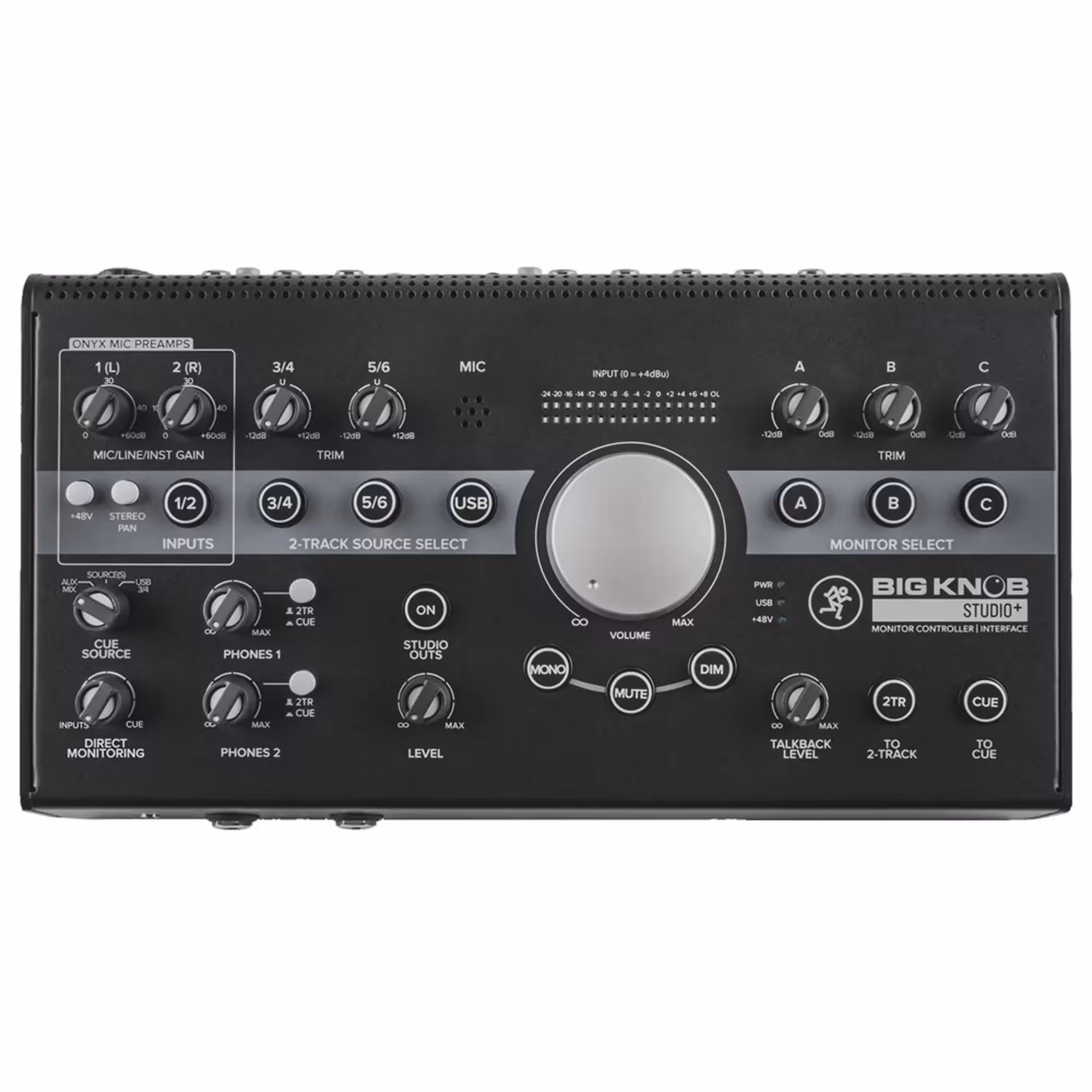 Внешняя студийная звуковая карта Mackie Big Knob Studio+ (3 / 9)