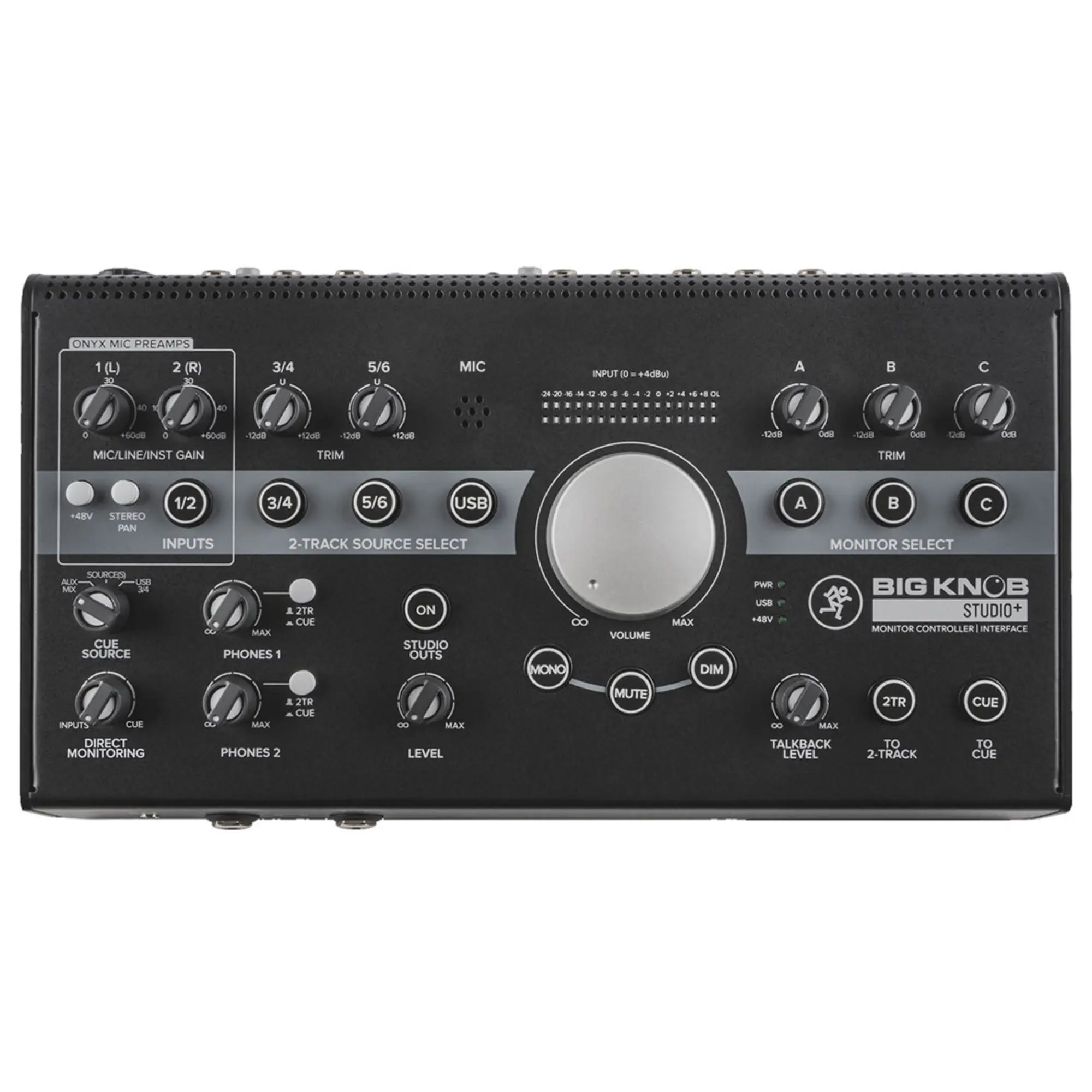Внешняя студийная звуковая карта Mackie Big Knob Studio+ (3 / 9)