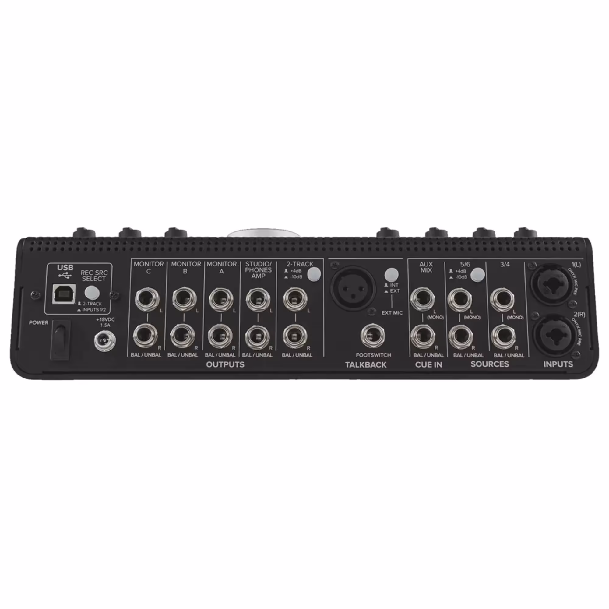 Внешняя студийная звуковая карта Mackie Big Knob Studio+ (9 / 9)
