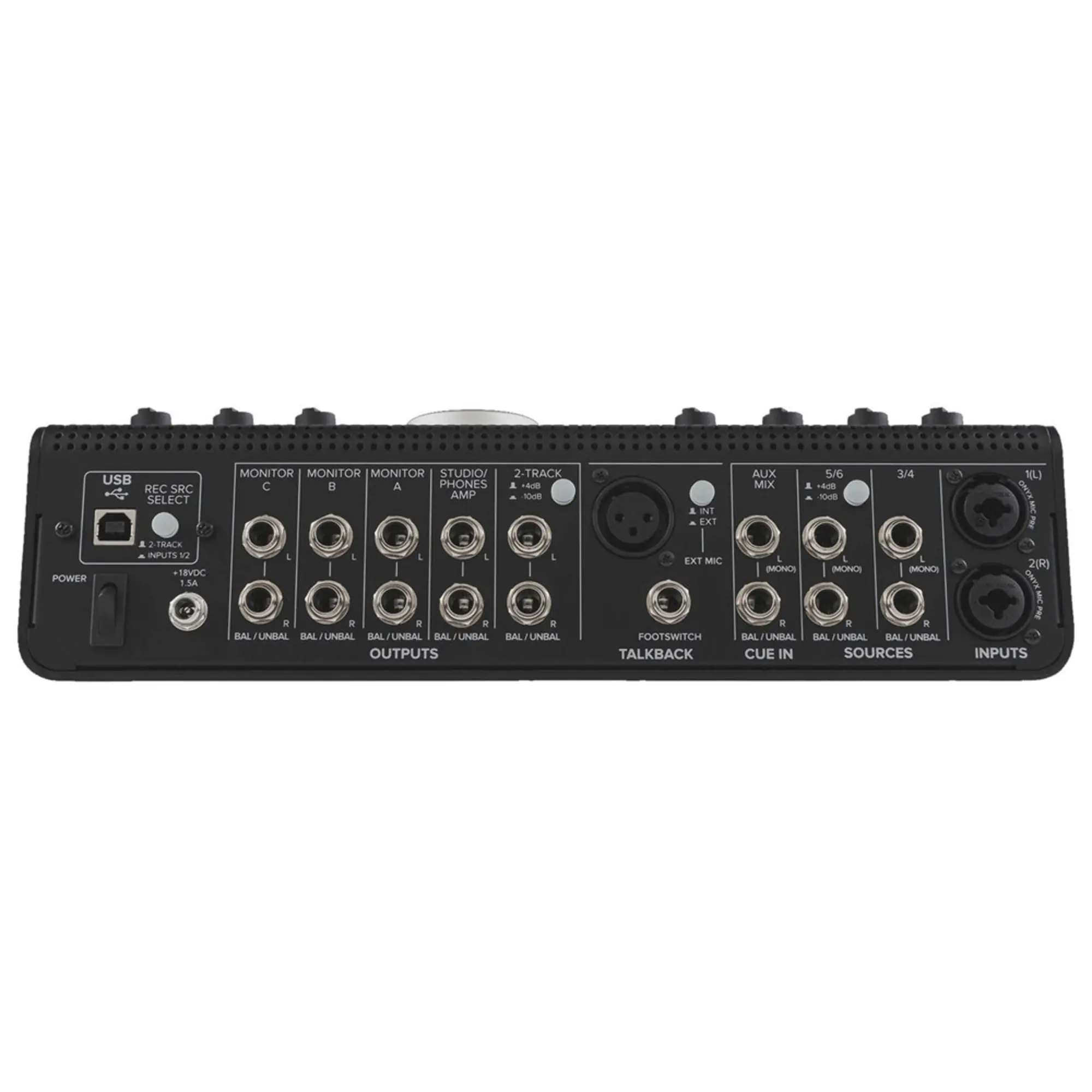 Внешняя студийная звуковая карта Mackie Big Knob Studio+ (9 / 9)
