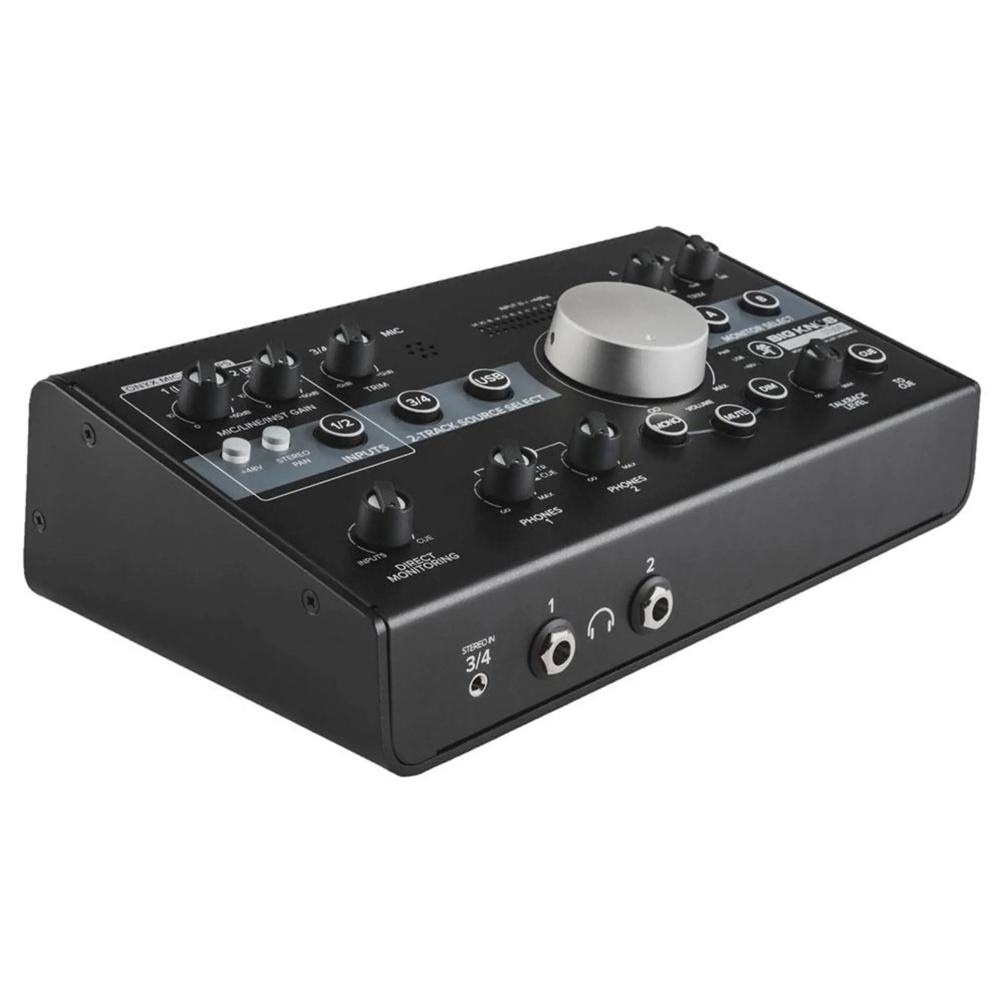 Внешняя студийная звуковая карта Mackie Big Knob Studio (2 / 6)