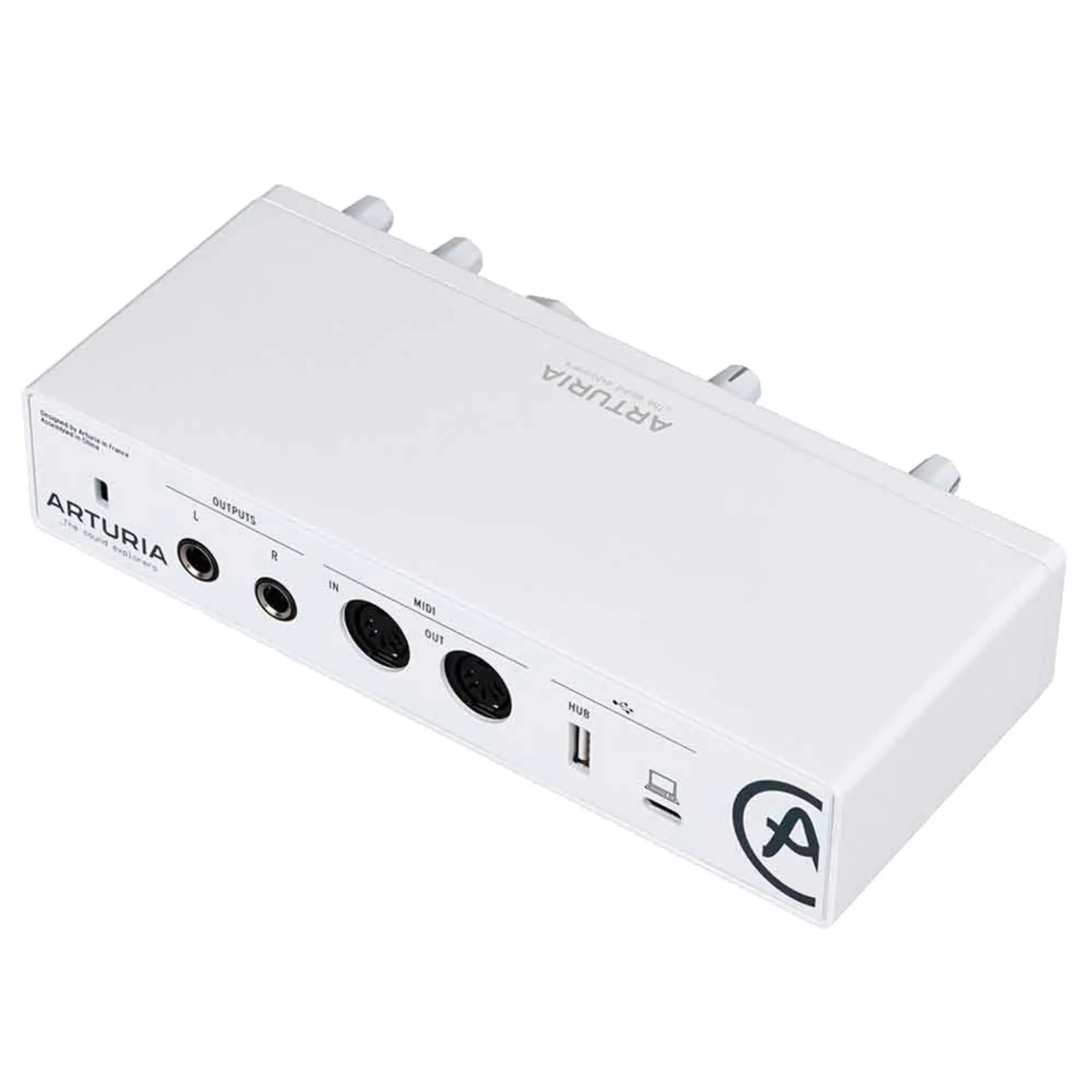 Внешняя звуковая карта Arturia MiniFuse 2 White (2 / 4)