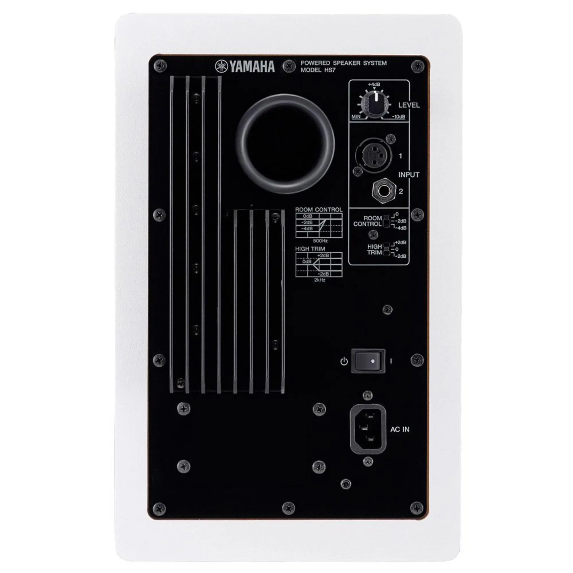 Студийный монитор Yamaha HS7 W (4 / 4)