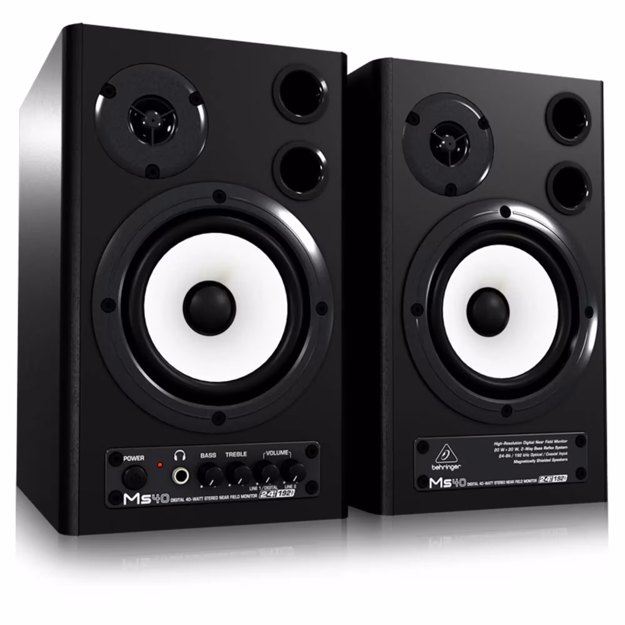 Активные студийные мониторы Behringer MS40 (пара) (2 / 4)