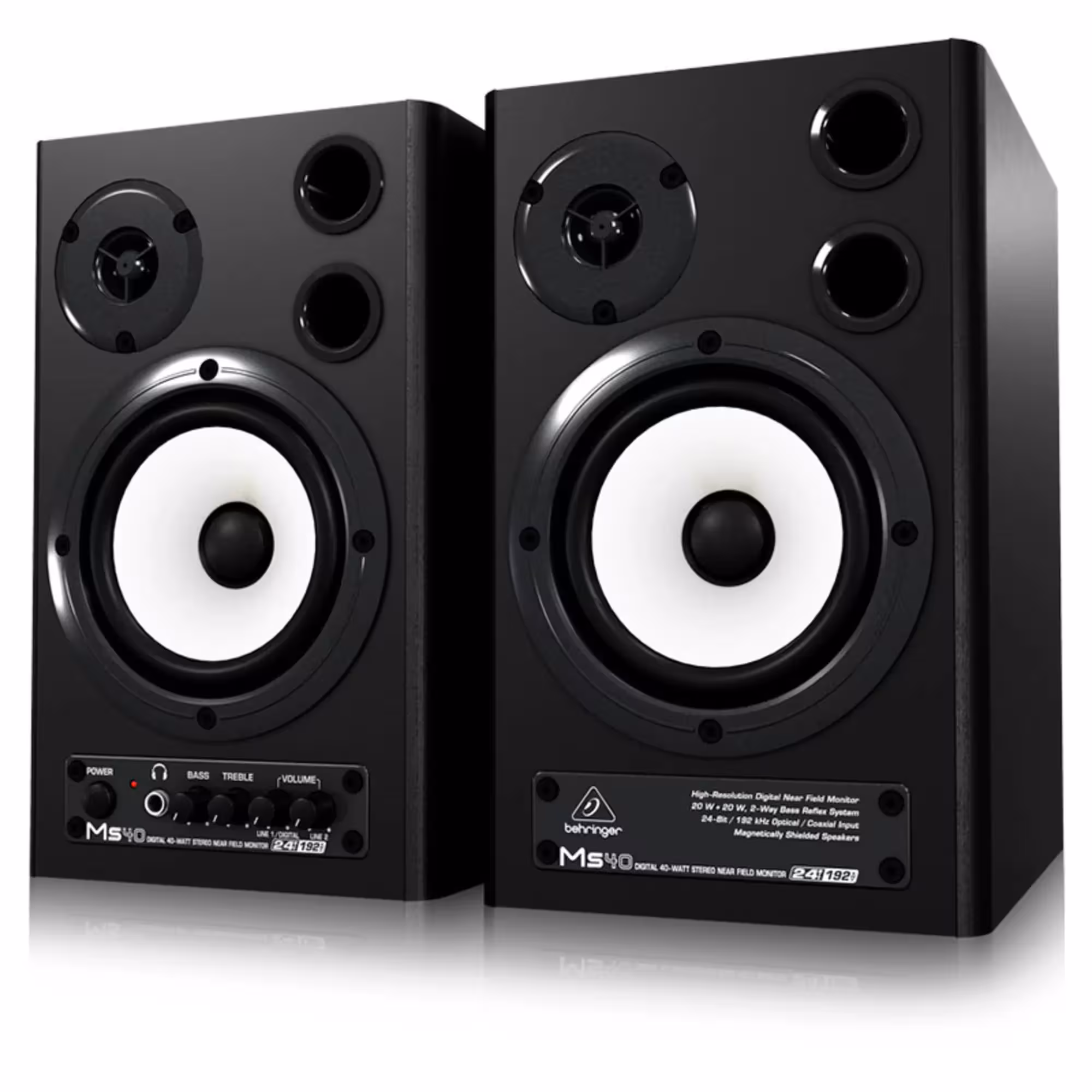 Активные студийные мониторы Behringer MS40 (пара) (3 / 4)