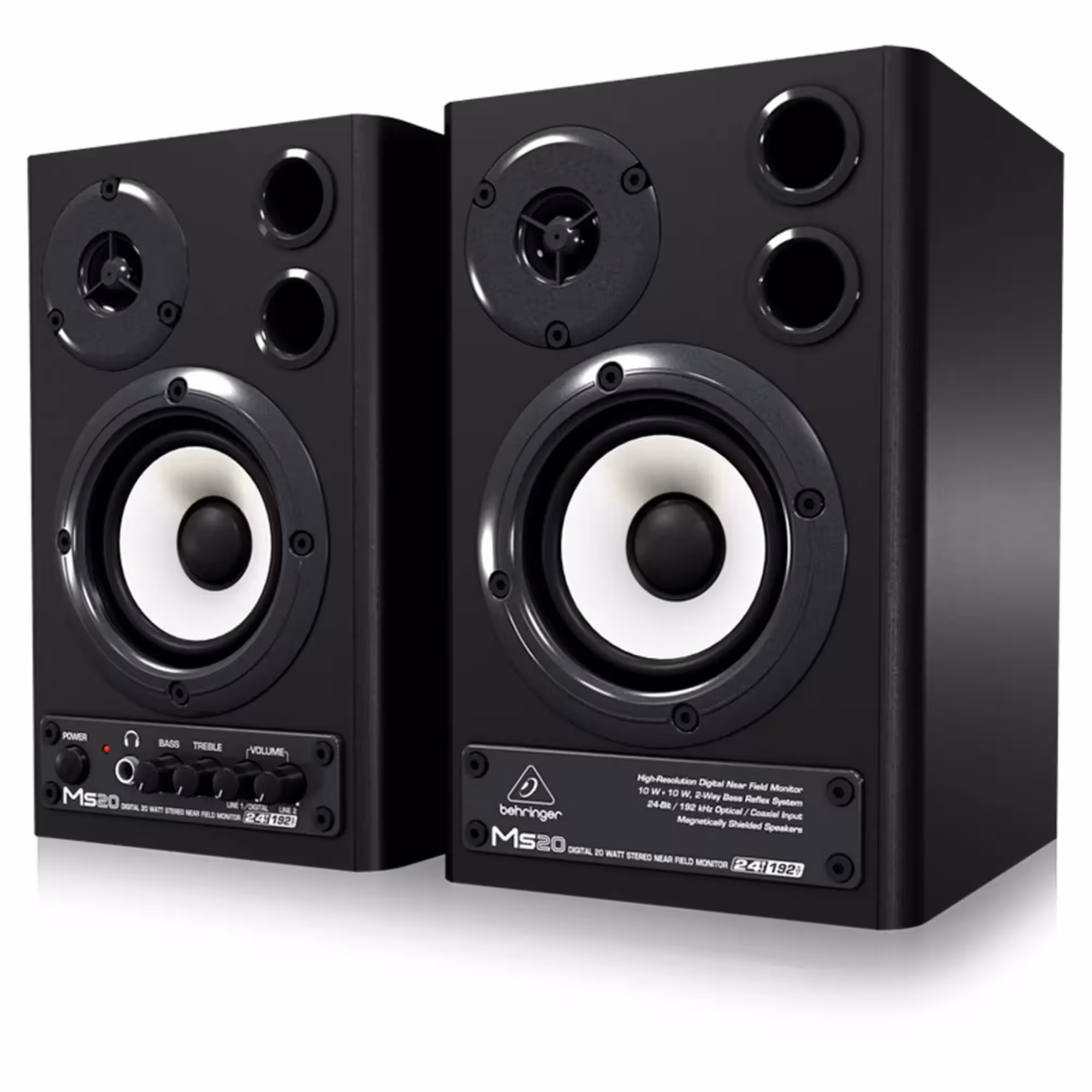 Активные студийные мониторы Behringer MS20 (пара) (2 / 4)