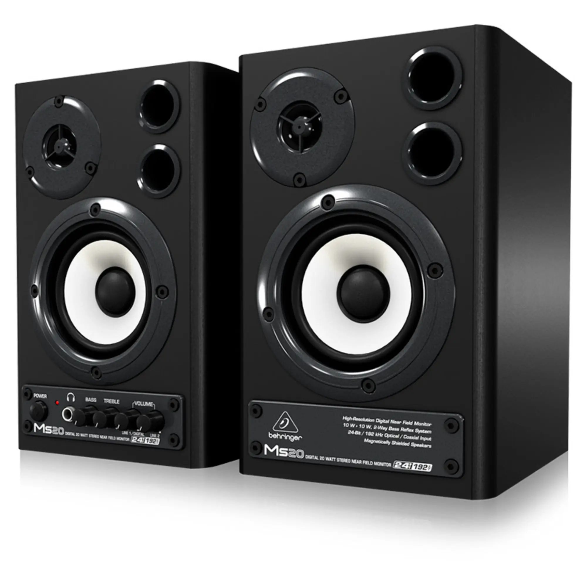 Активные студийные мониторы Behringer MS20 (пара) (2 / 4)