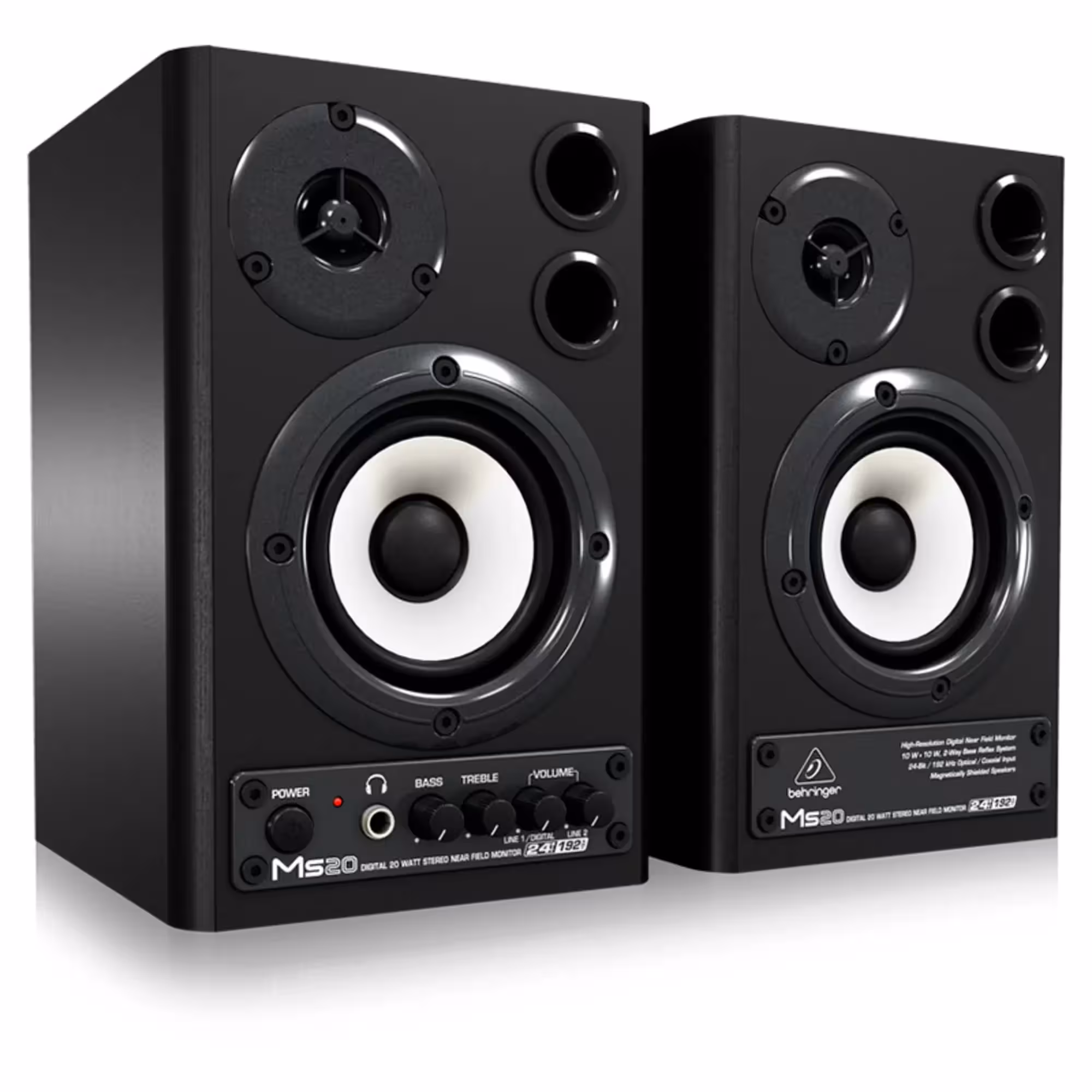 Активные студийные мониторы Behringer MS20 (пара) (3 / 4)
