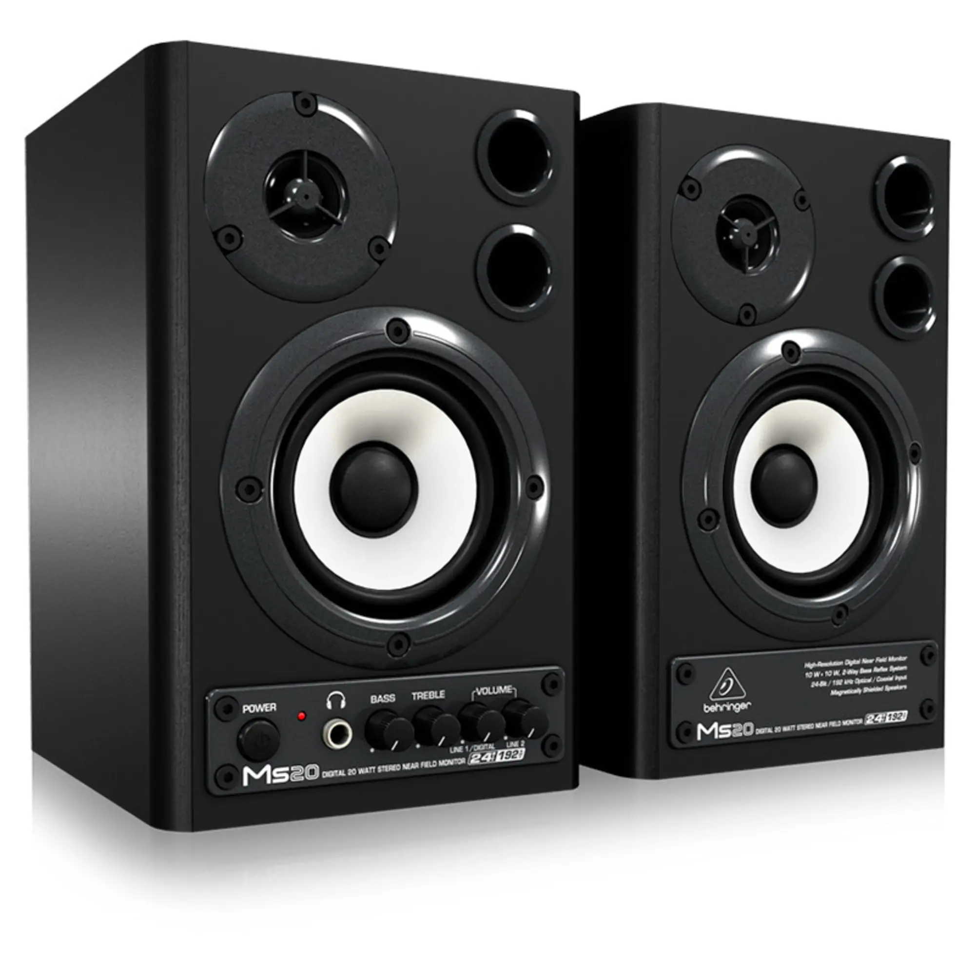 Активные студийные мониторы Behringer MS20 (пара) (3 / 4)