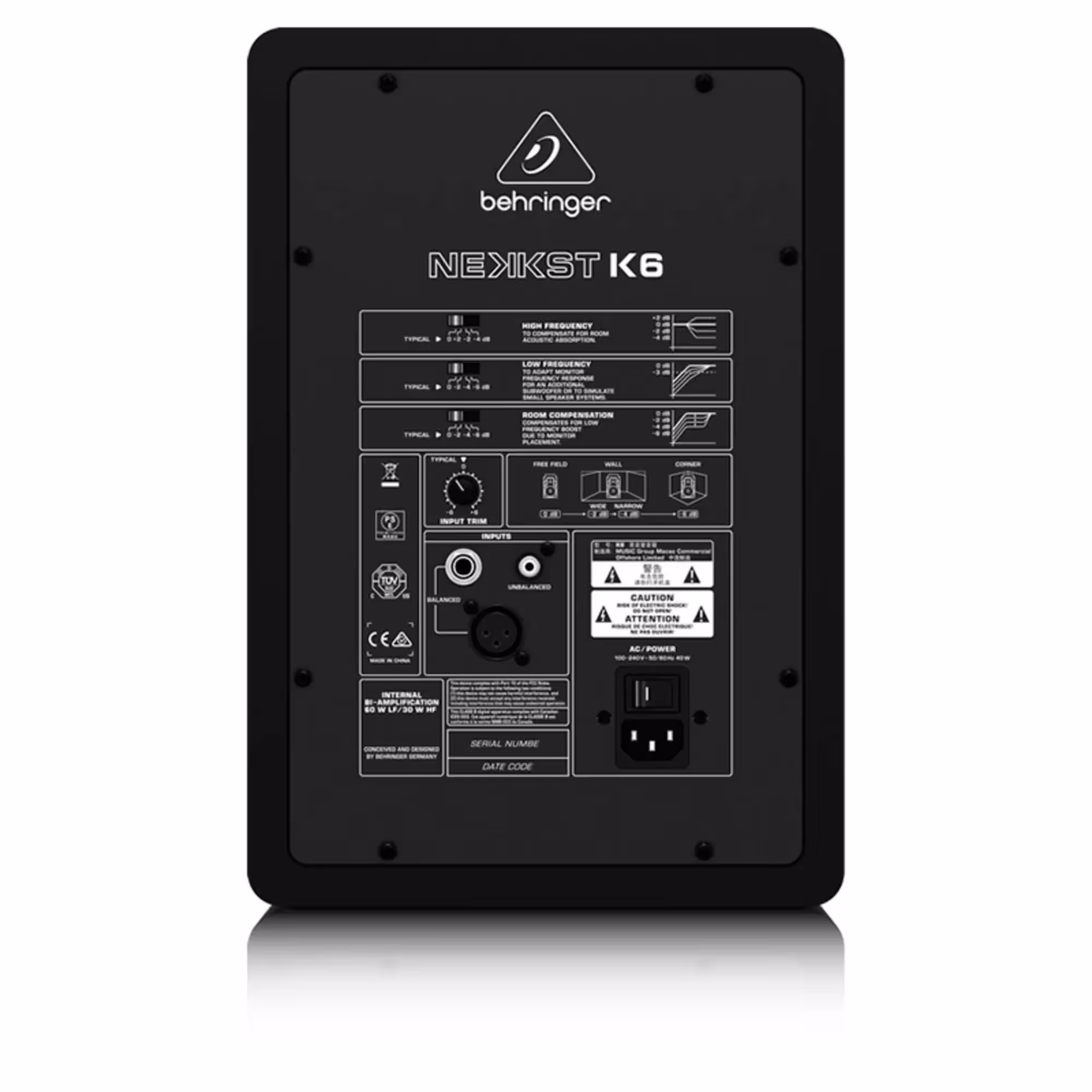 Студийные мониторы Behringer NEKKST K6 (4 / 4)