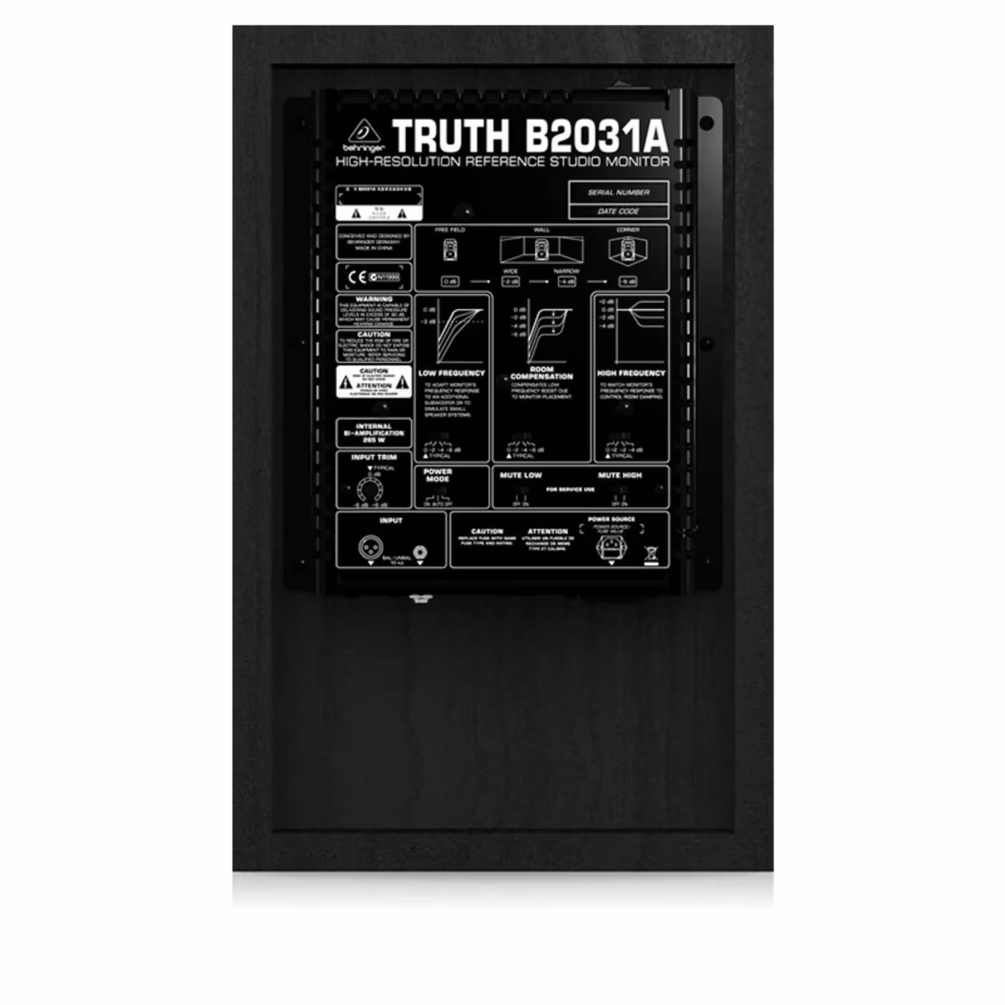 Студийные мониторы Behringer TRUTH B2031A (4 / 4)