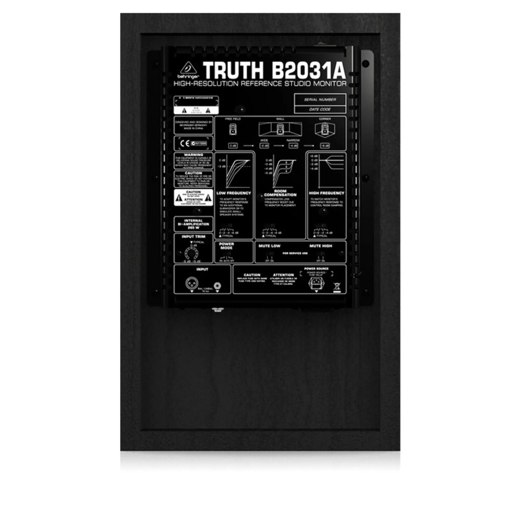 Студийные мониторы Behringer TRUTH B2031A (4 / 4)