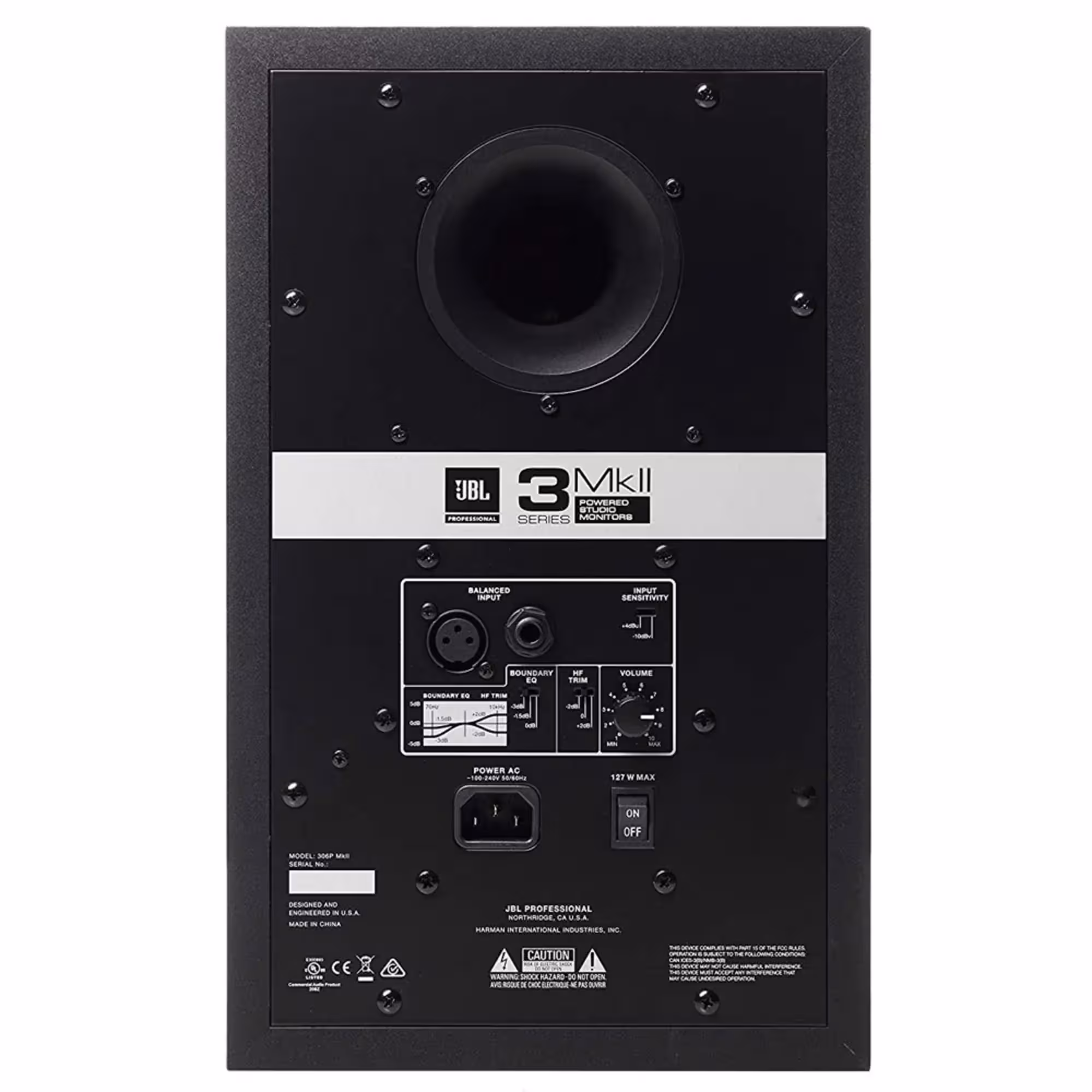 Активный студийный монитор JBL 306P MKII (3 / 4)