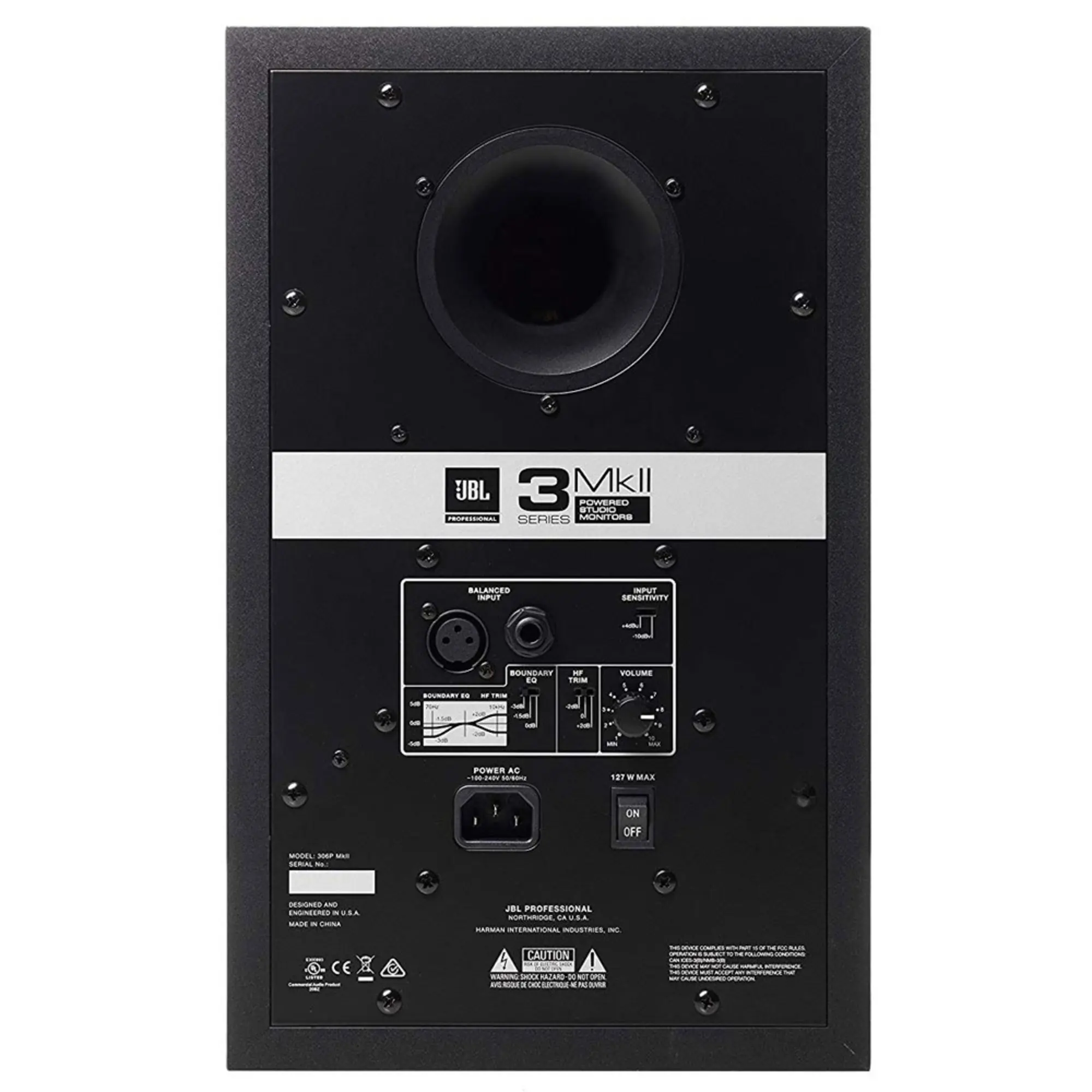 Активный студийный монитор JBL 306P MKII (3 / 4)
