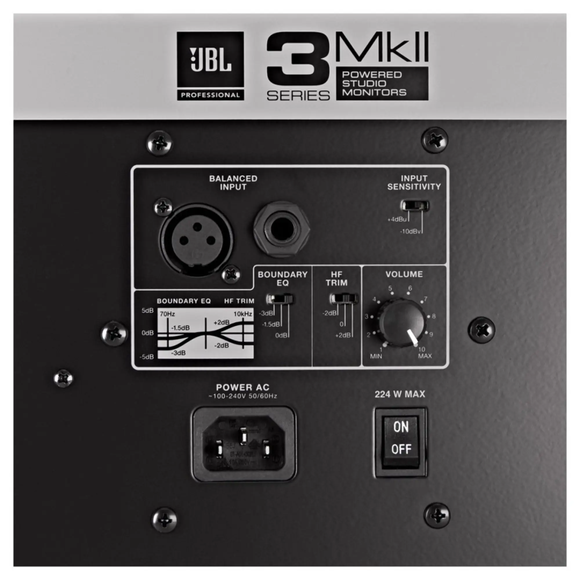 Активный студийный монитор JBL 308P MKII (4 / 4)
