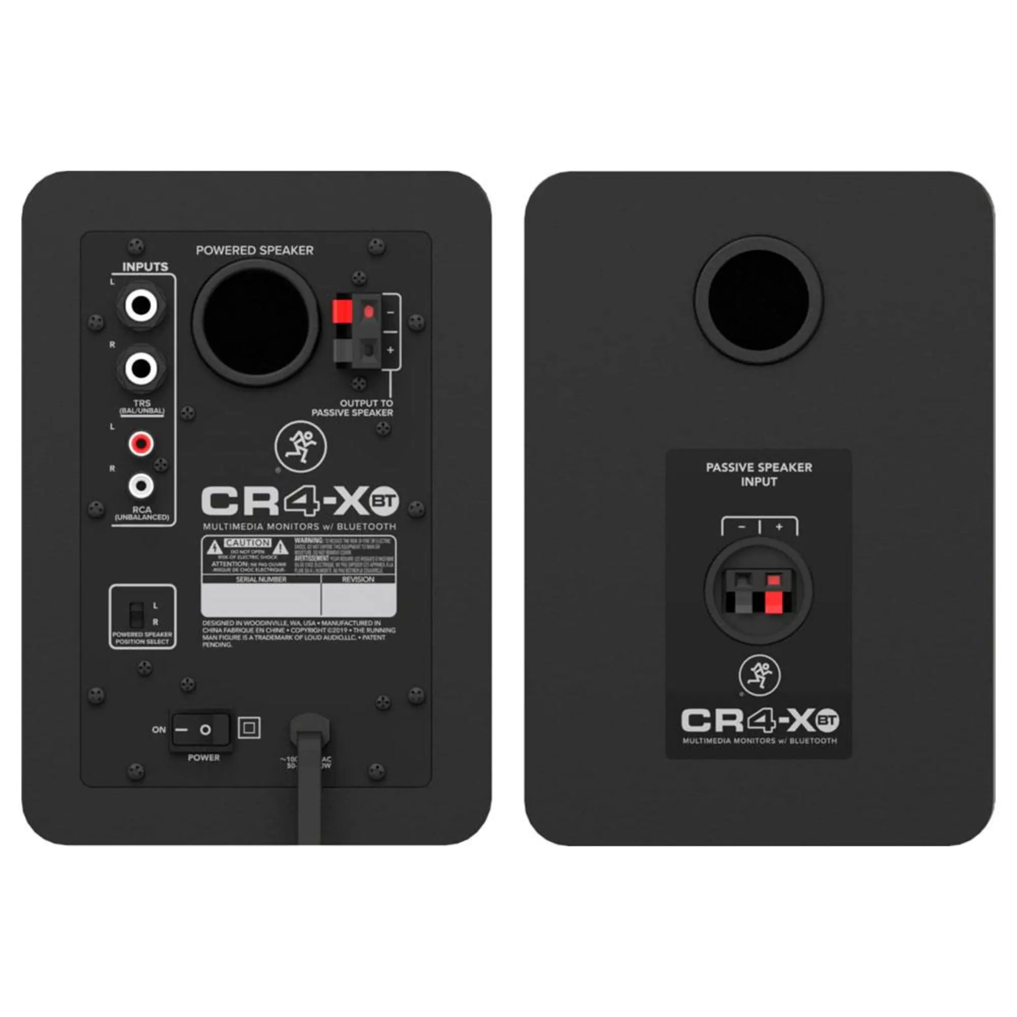 Активные студийные мониторы Mackie CR5-X (пара) (4 / 5)