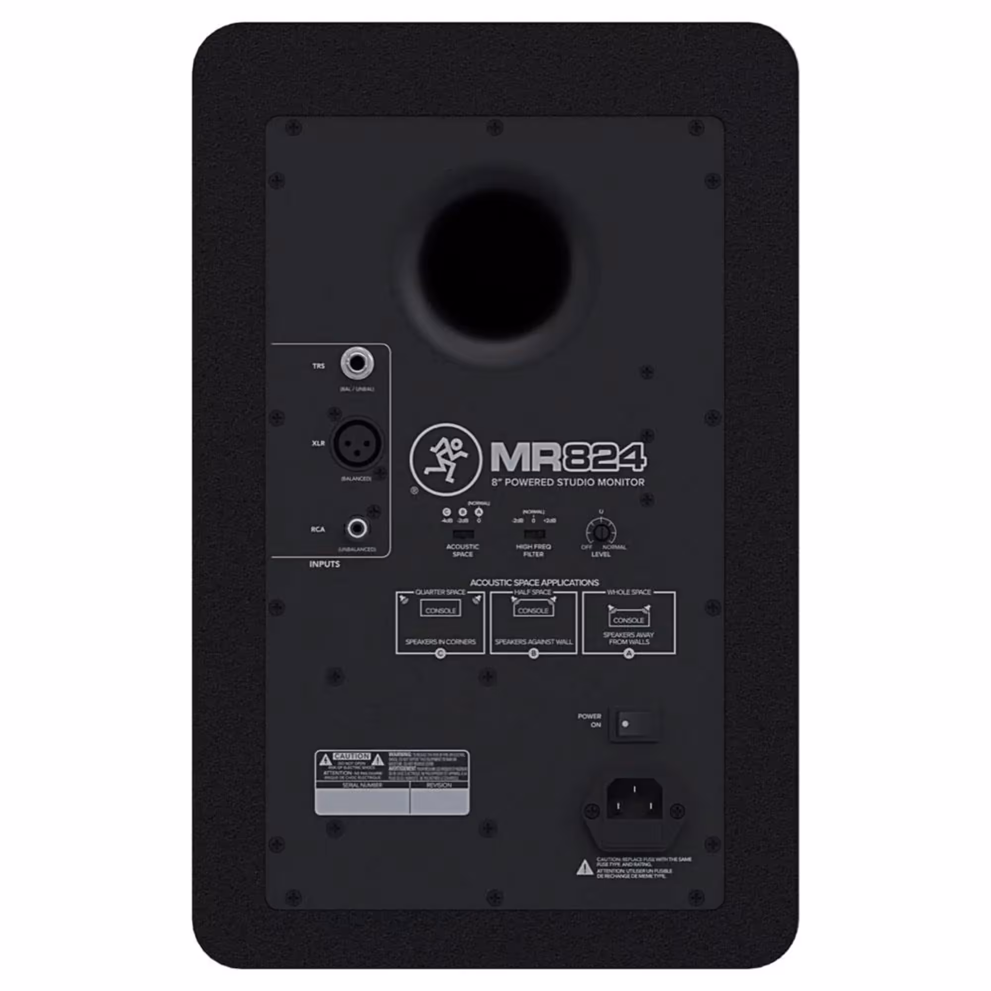 Активные студийные мониторы Mackie MR824 (пара) (4 / 4)