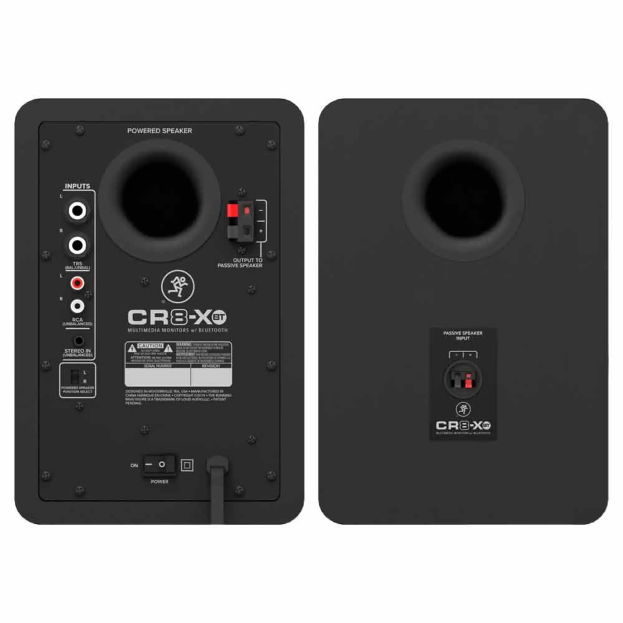 Активные студийные мониторы Mackie CR8-XBT (пара) (3 / 4)