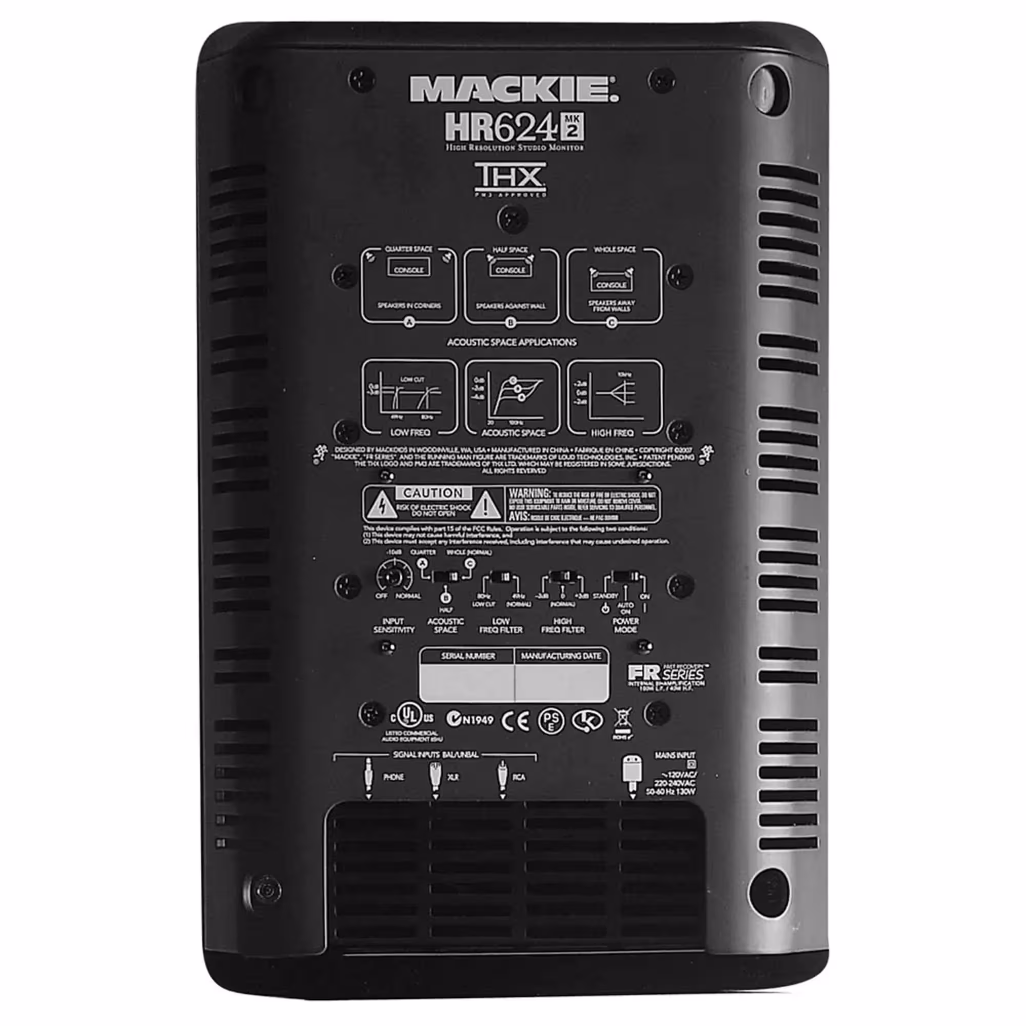 Активные студийные мониторы Mackie HR624 MK2 (2 / 2)