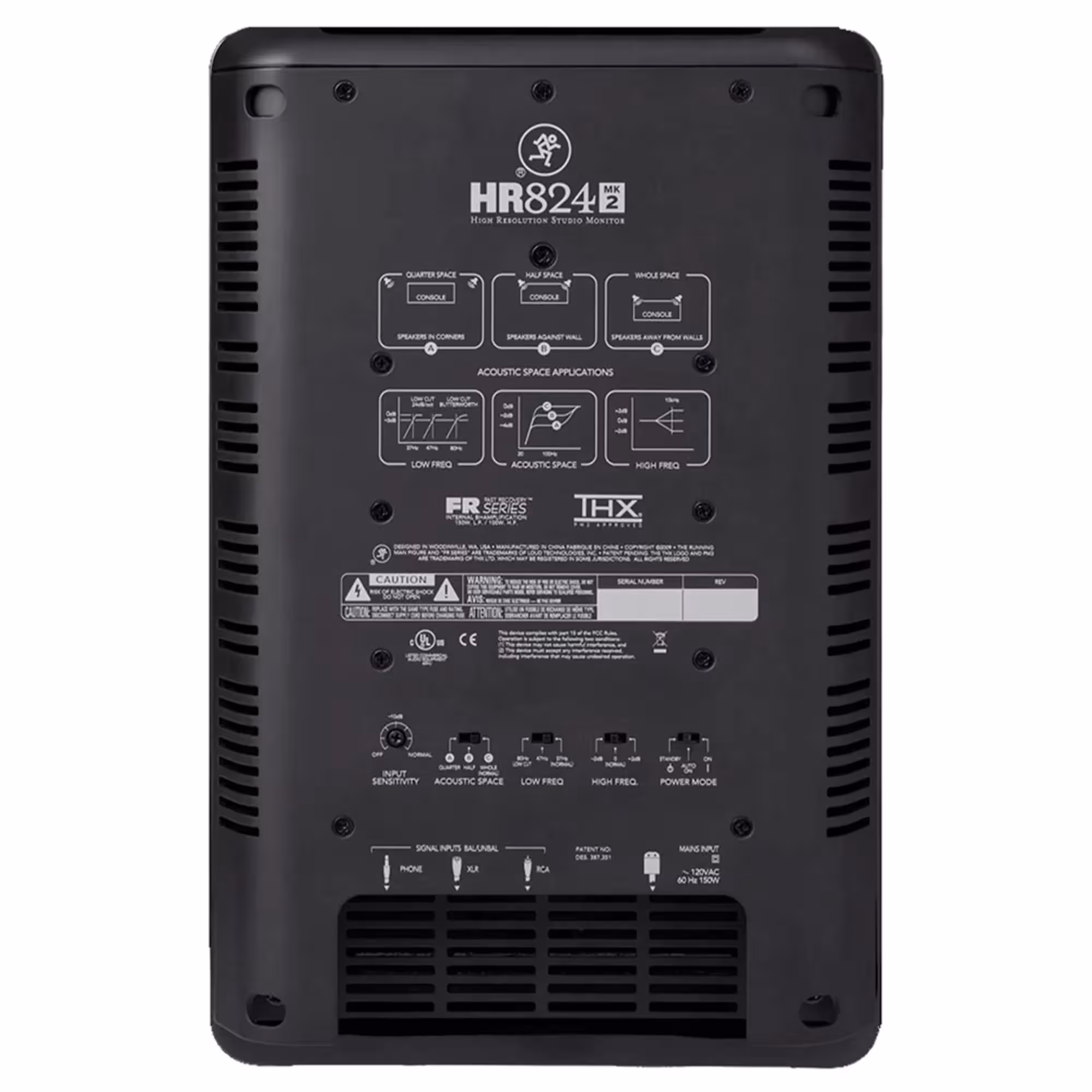 Активный студийный монитор Mackie HR824 MK2 (2 / 2)