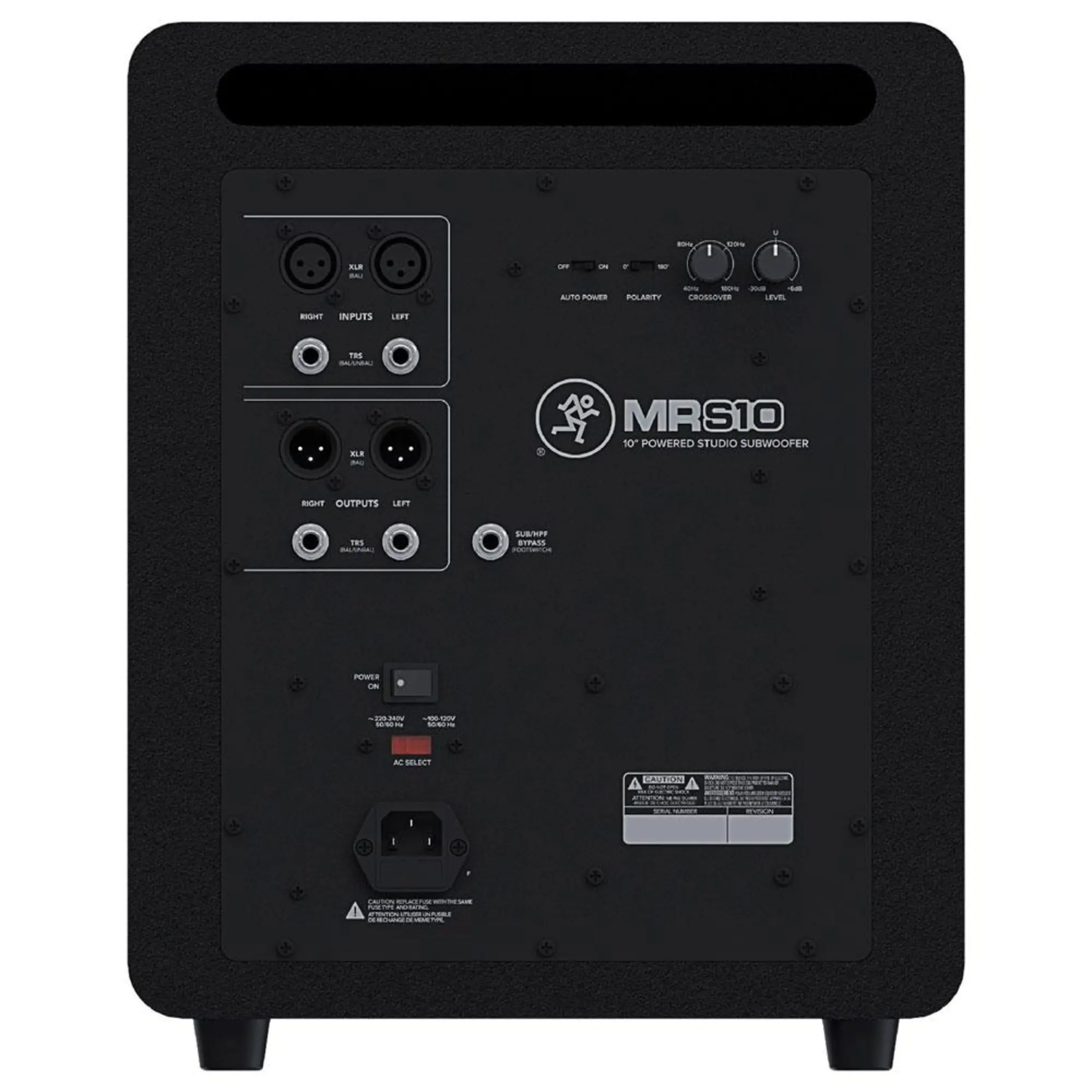 Активный студийный сабвуфер Mackie MRS10 (4 / 4)