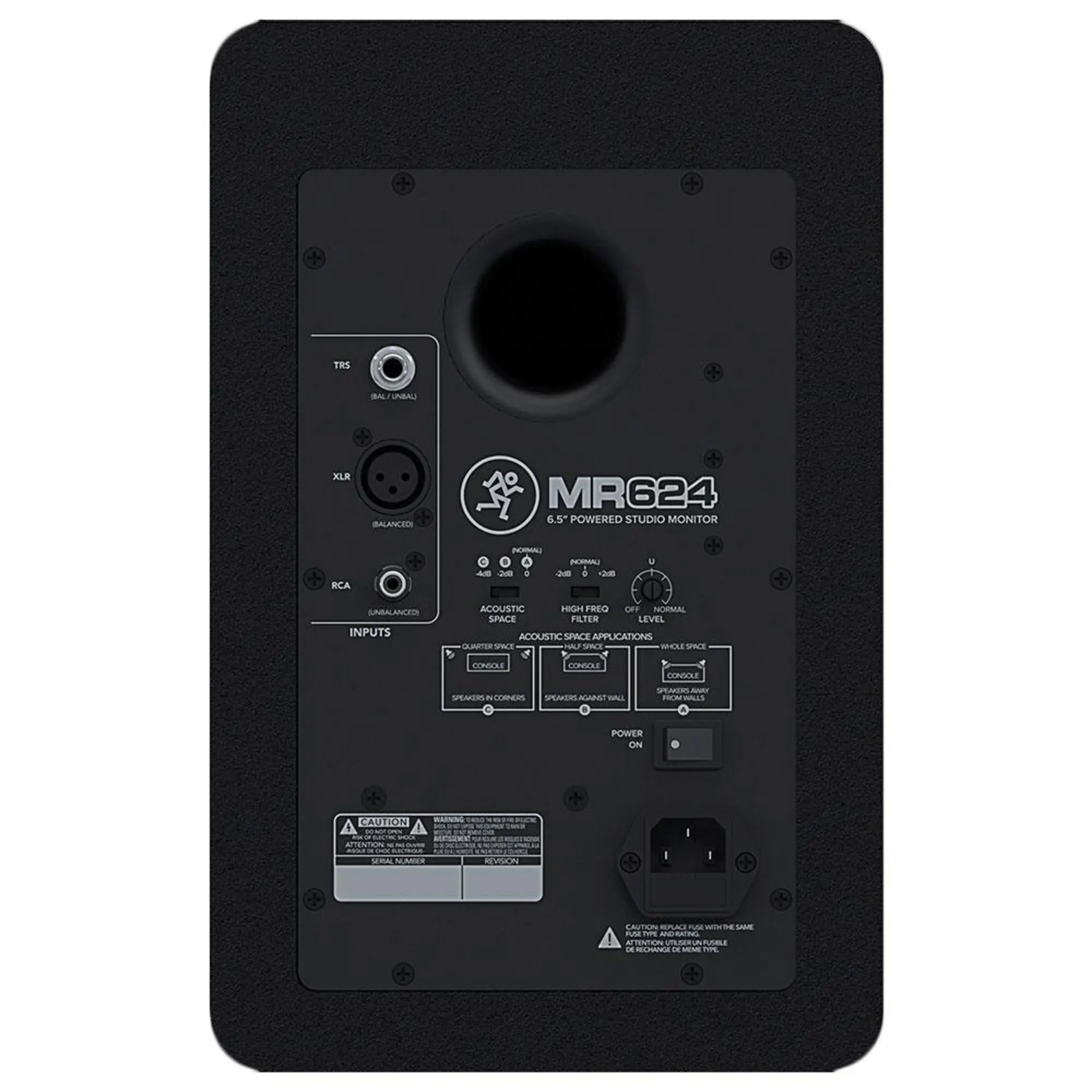 Активный студийный монитор Mackie MR624 (4 / 4)