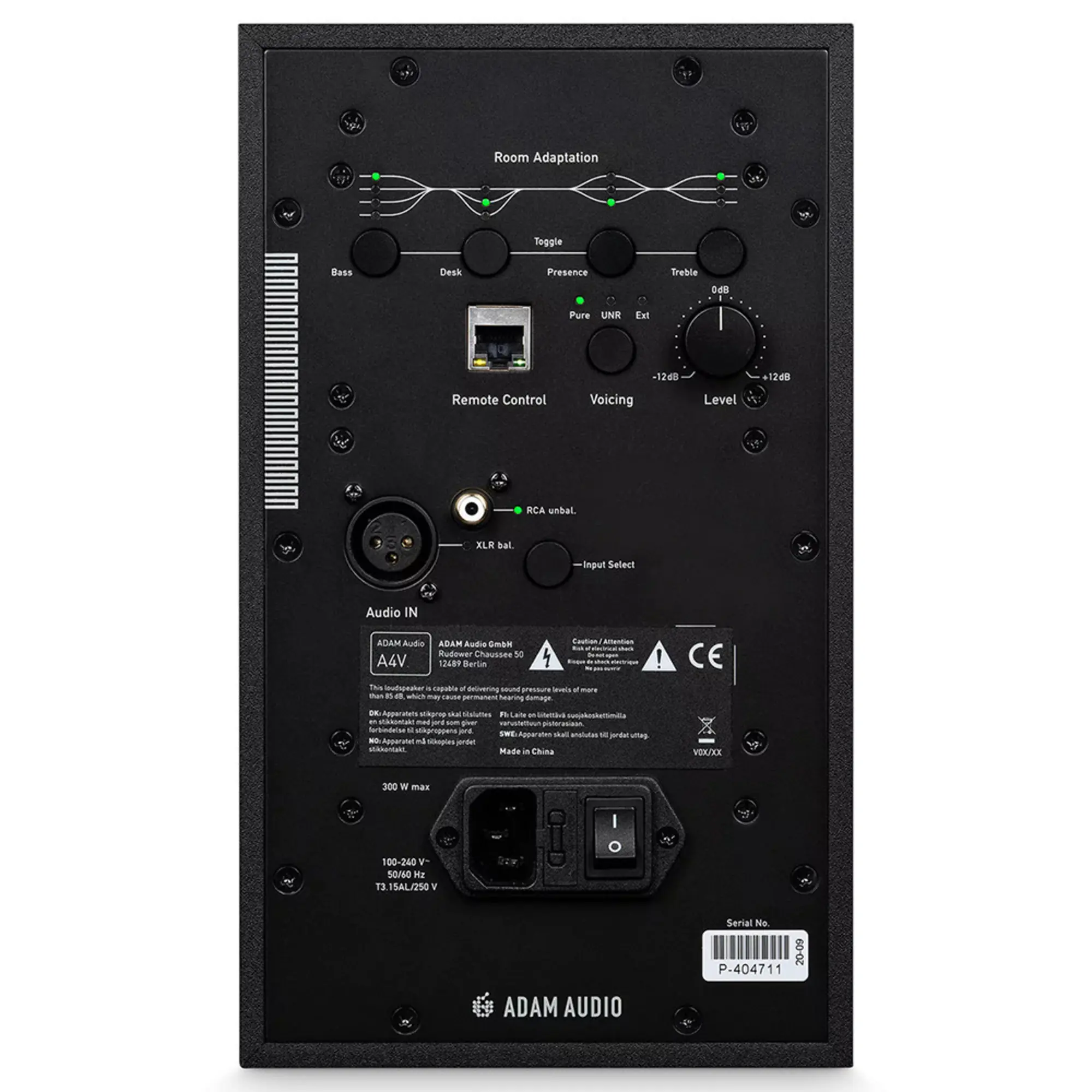 Активный студийный монитор ADAM Audio A4V (4 / 4)