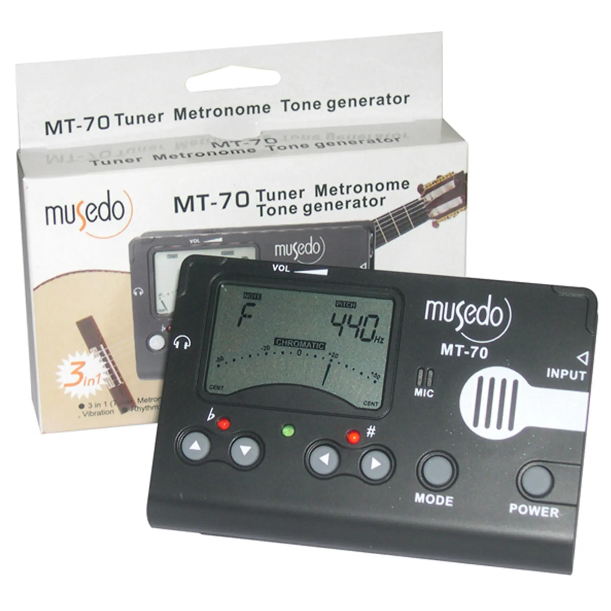 Тюнер с метрономом Musedo MT-70 (3 / 3)