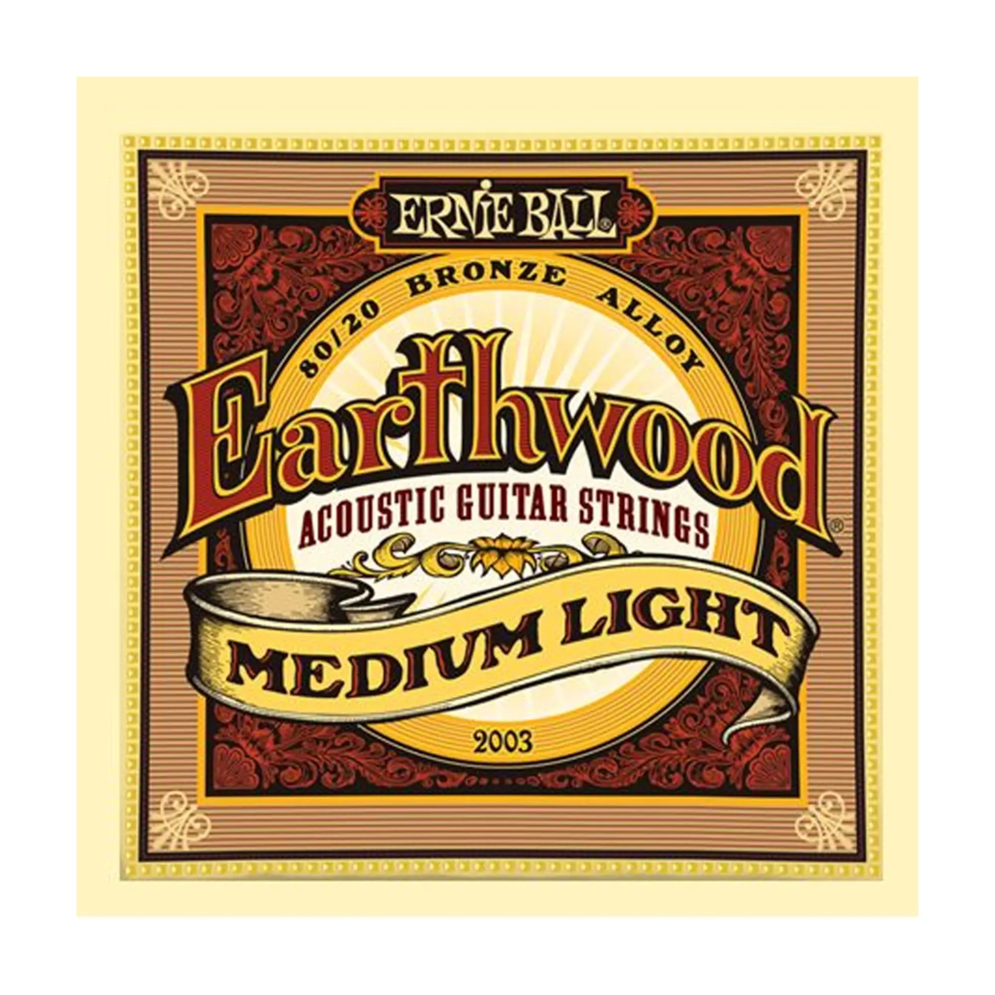 Струны для акустической гитары Ernie Ball Earthwood 80/20 P02003 (1 / 1)