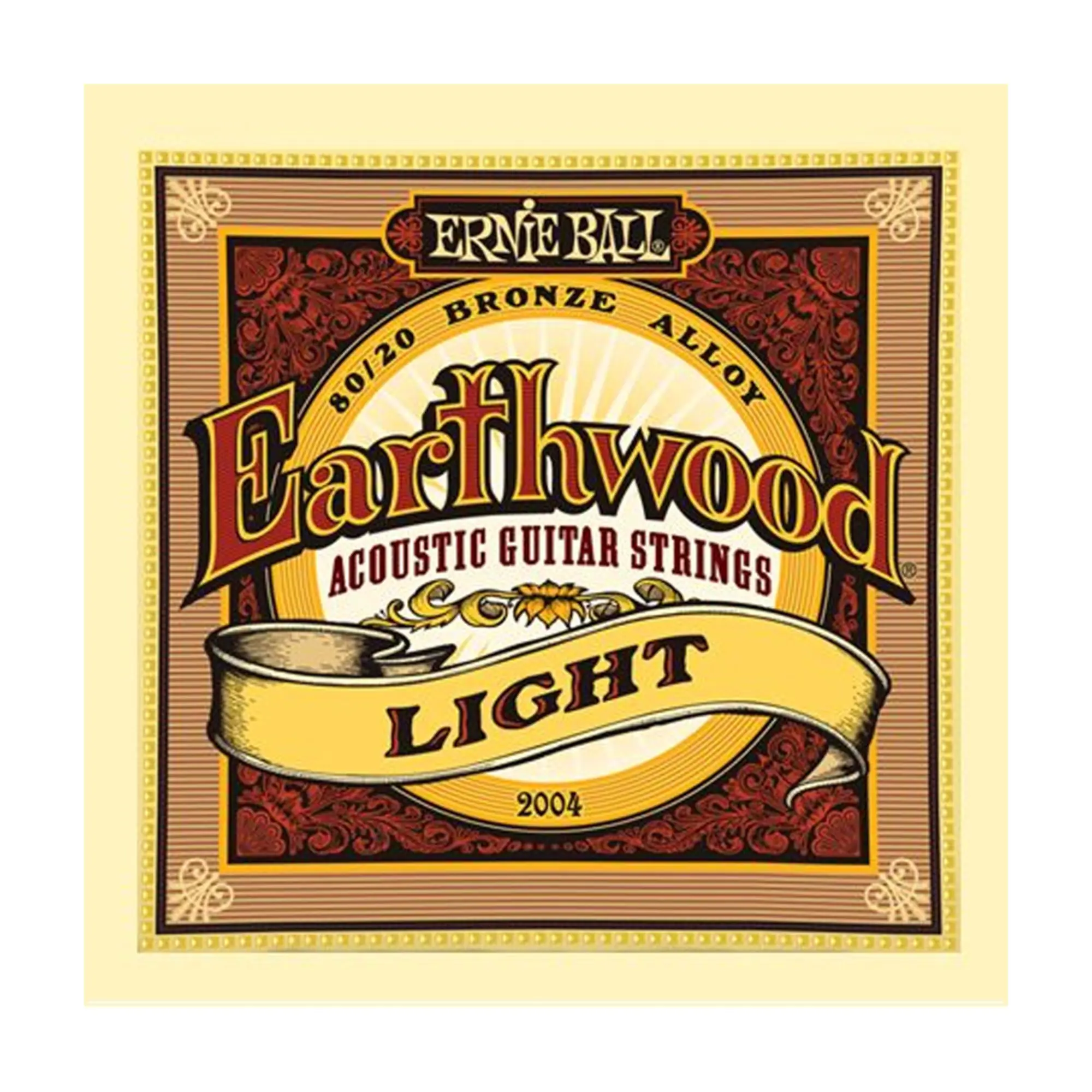 Струны для акустической гитары Ernie Ball Earthwood 80/20 P02004 (1 / 1)