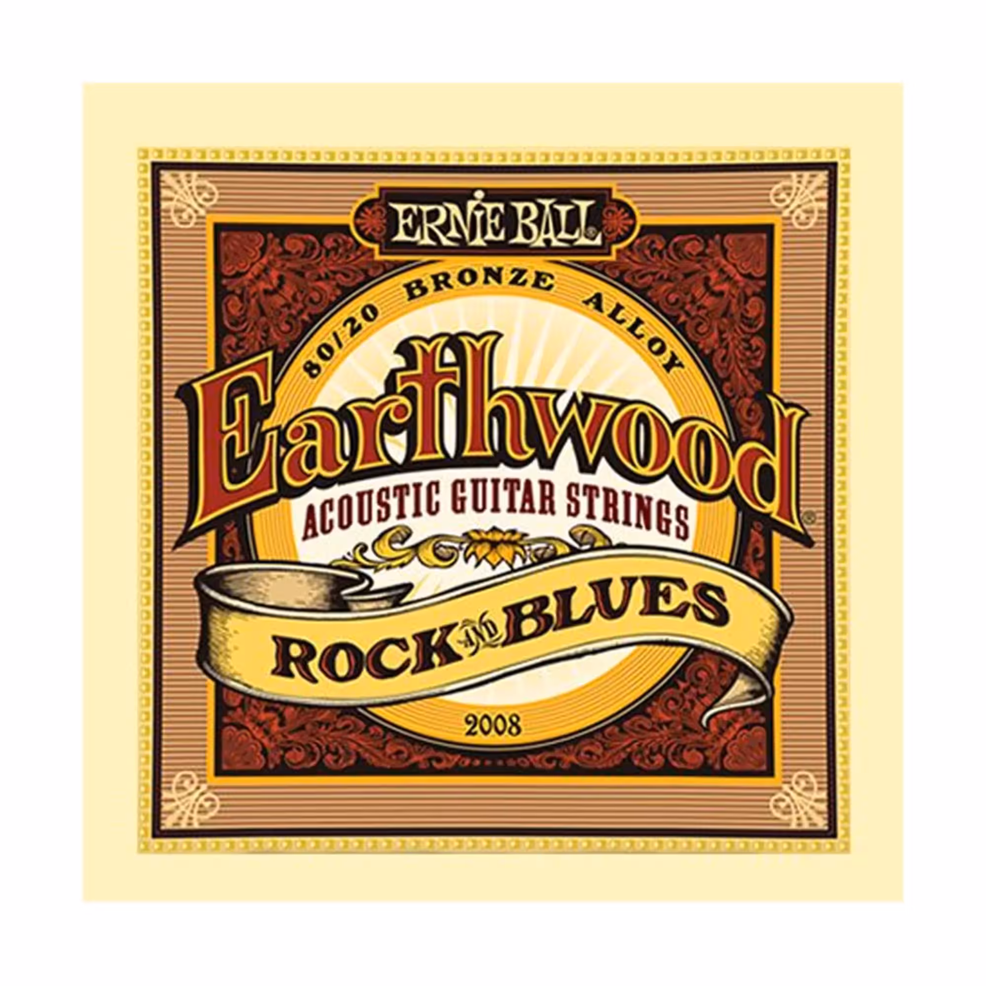 Струны для акустической гитары Ernie Ball Earthwood 80/20 P02008 (1 / 1)