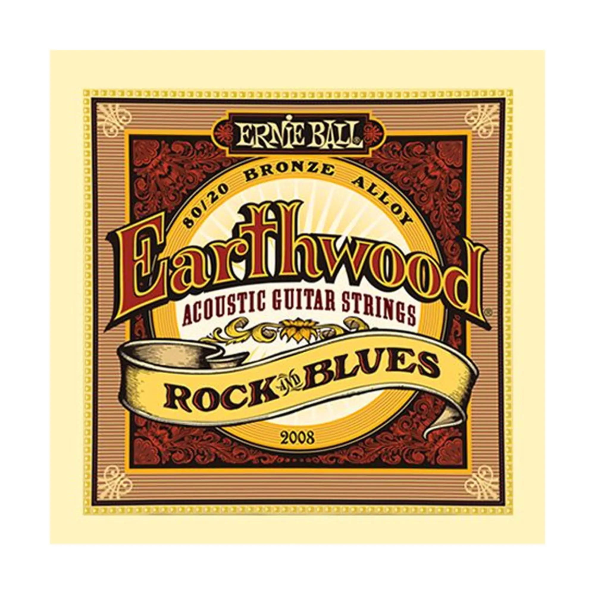 Струны для акустической гитары Ernie Ball Earthwood 80/20 P02008 (1 / 1)