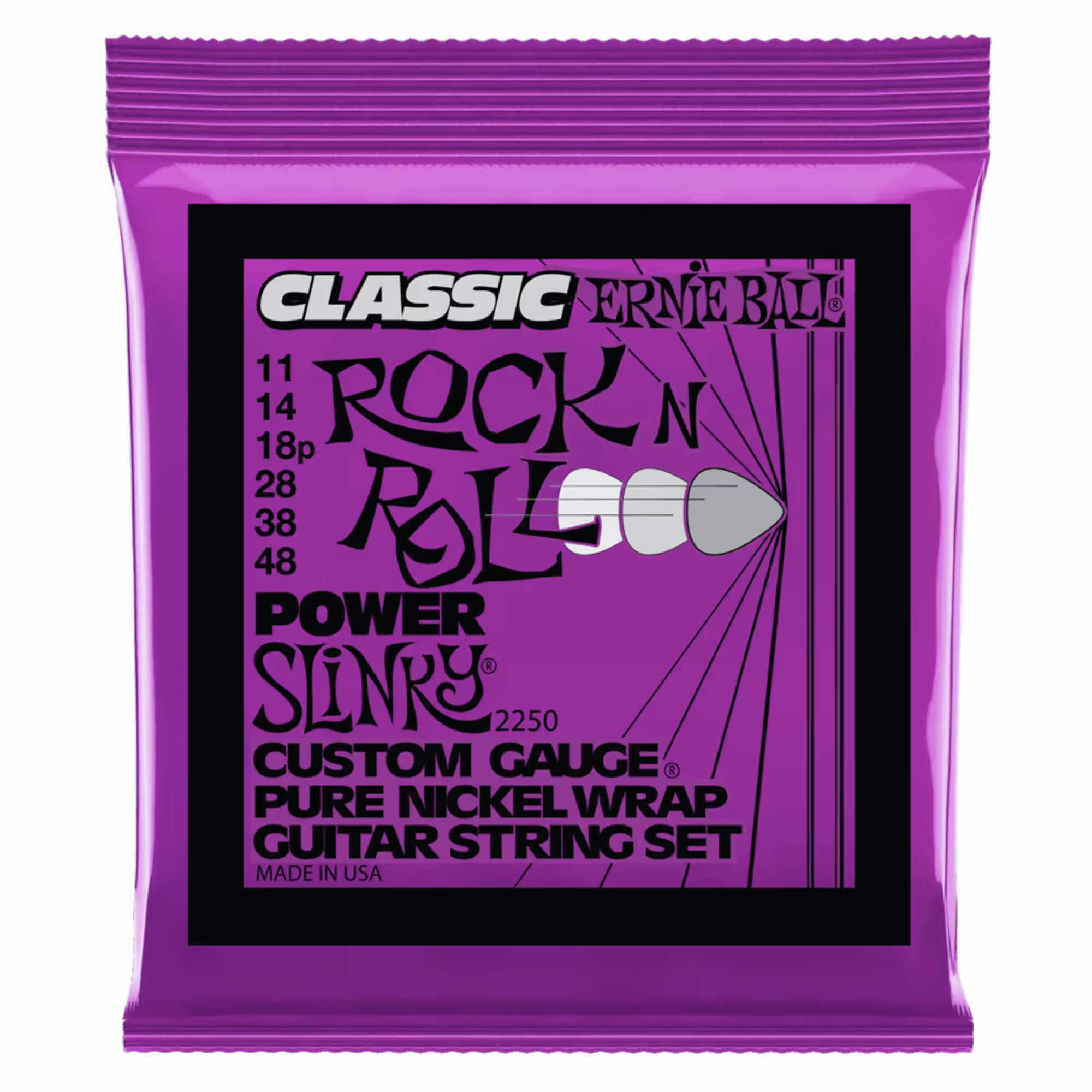 Струны для электрогитары Ernie Ball Power Slinky P02250 (1 / 1)
