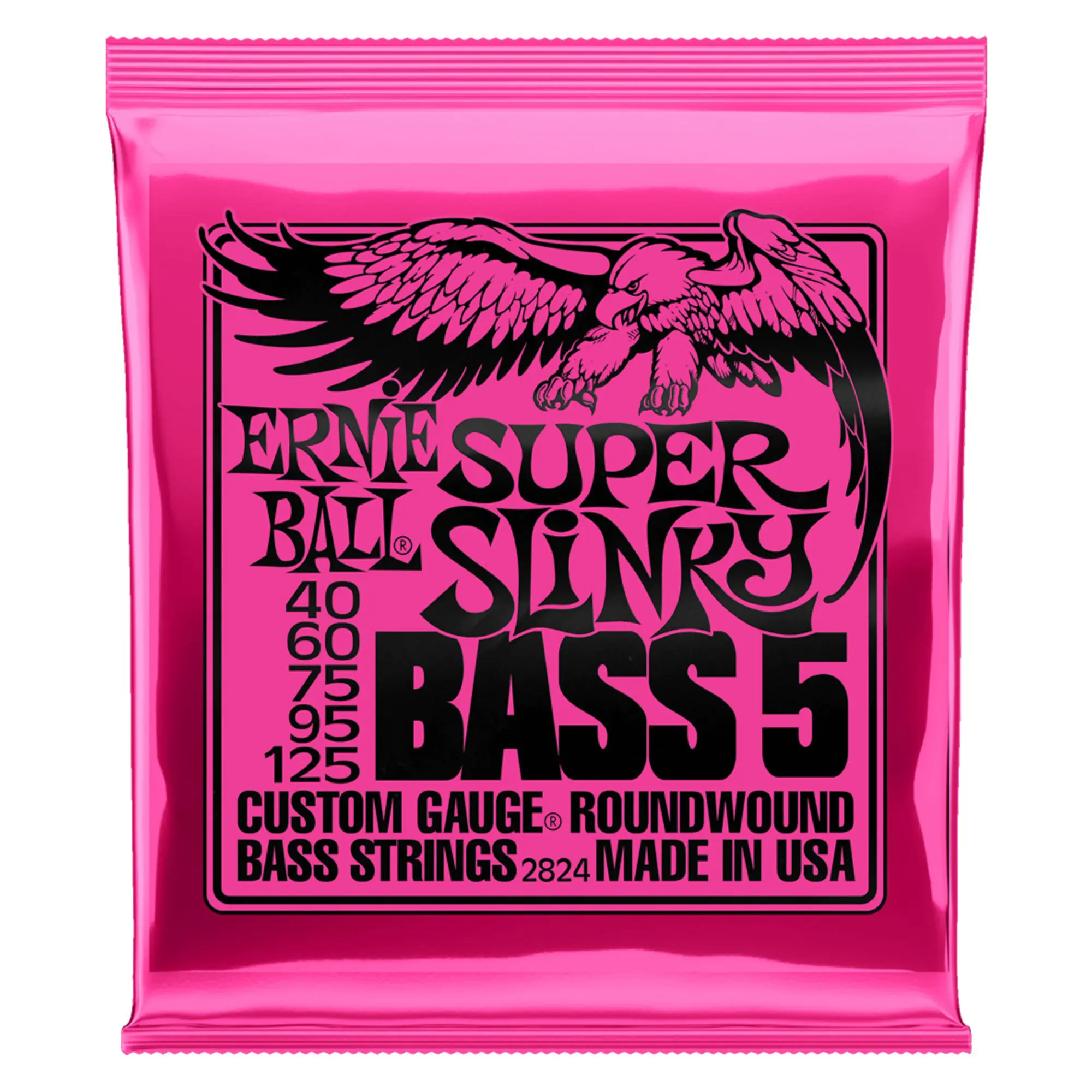 Струны для 5-струнной бас-гитары Ernie Ball Super Slinky Bass 5 P02824 (1 / 1)
