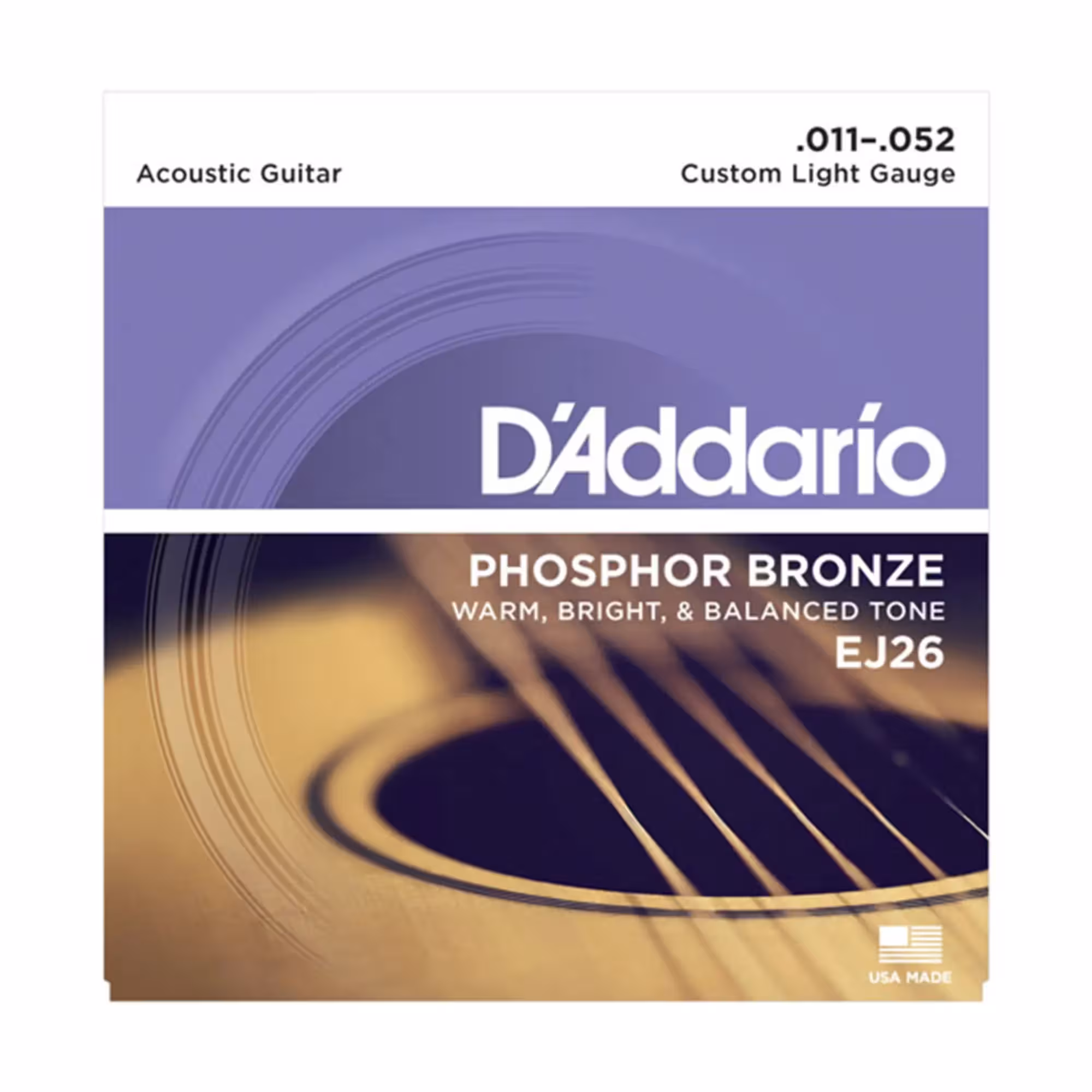 Струны для акустических гитар D'addario EJ26 (1 / 1)