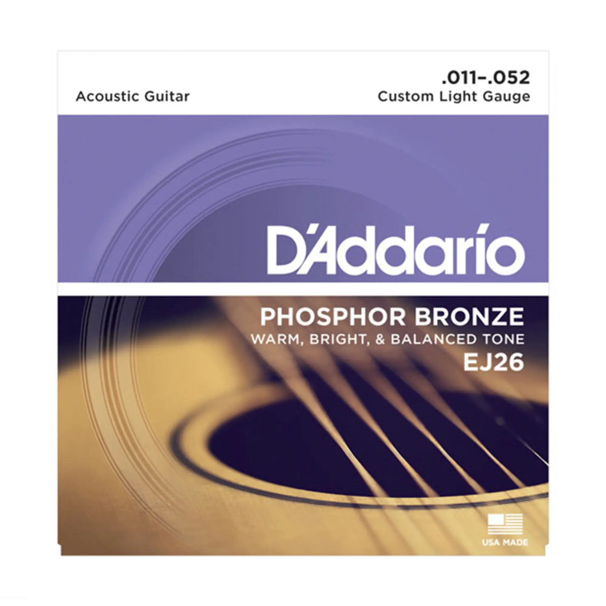 Струны для акустических гитар D'addario EJ26 (1 / 1)