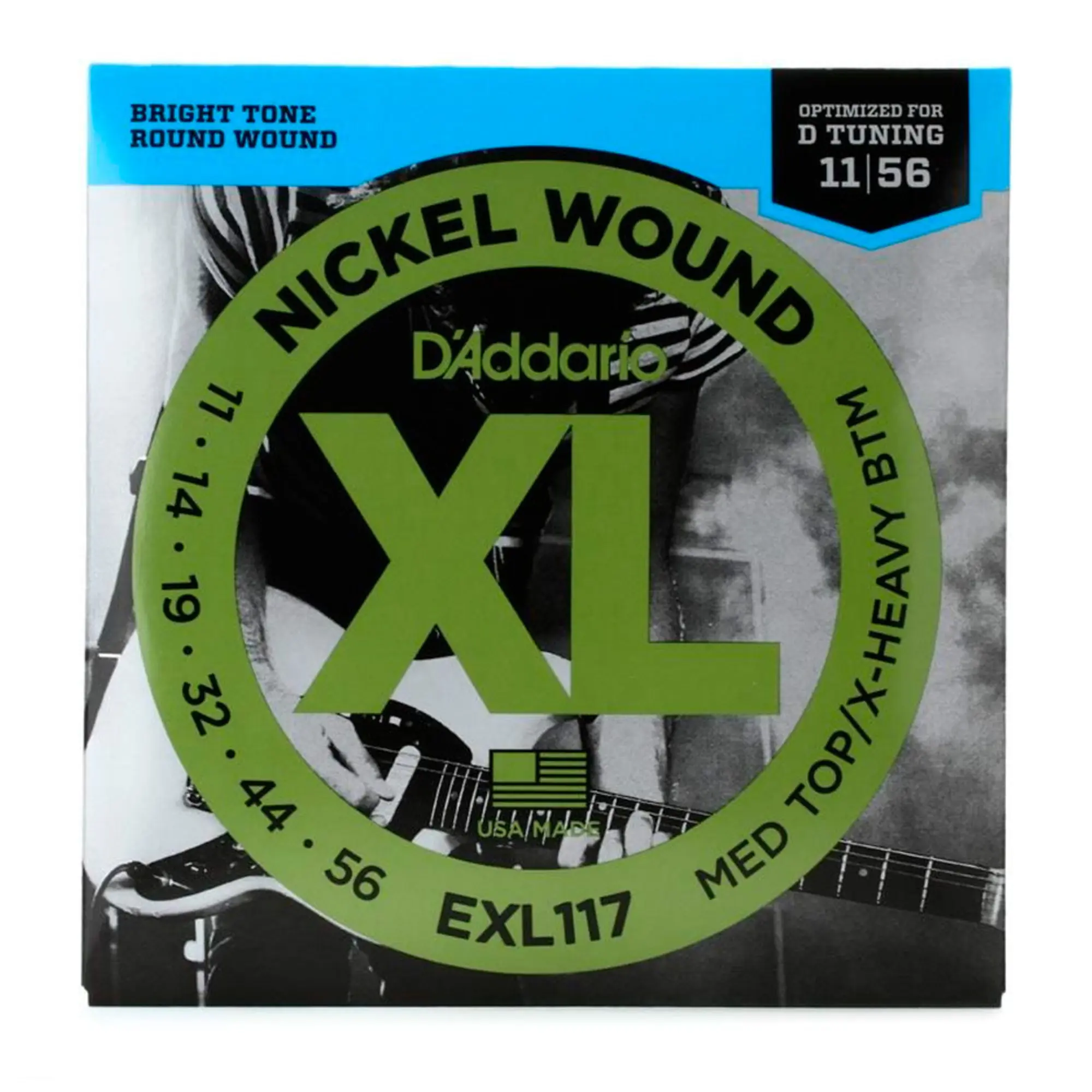 Струны для электрогитар D'addario EXL117 (1 / 2)