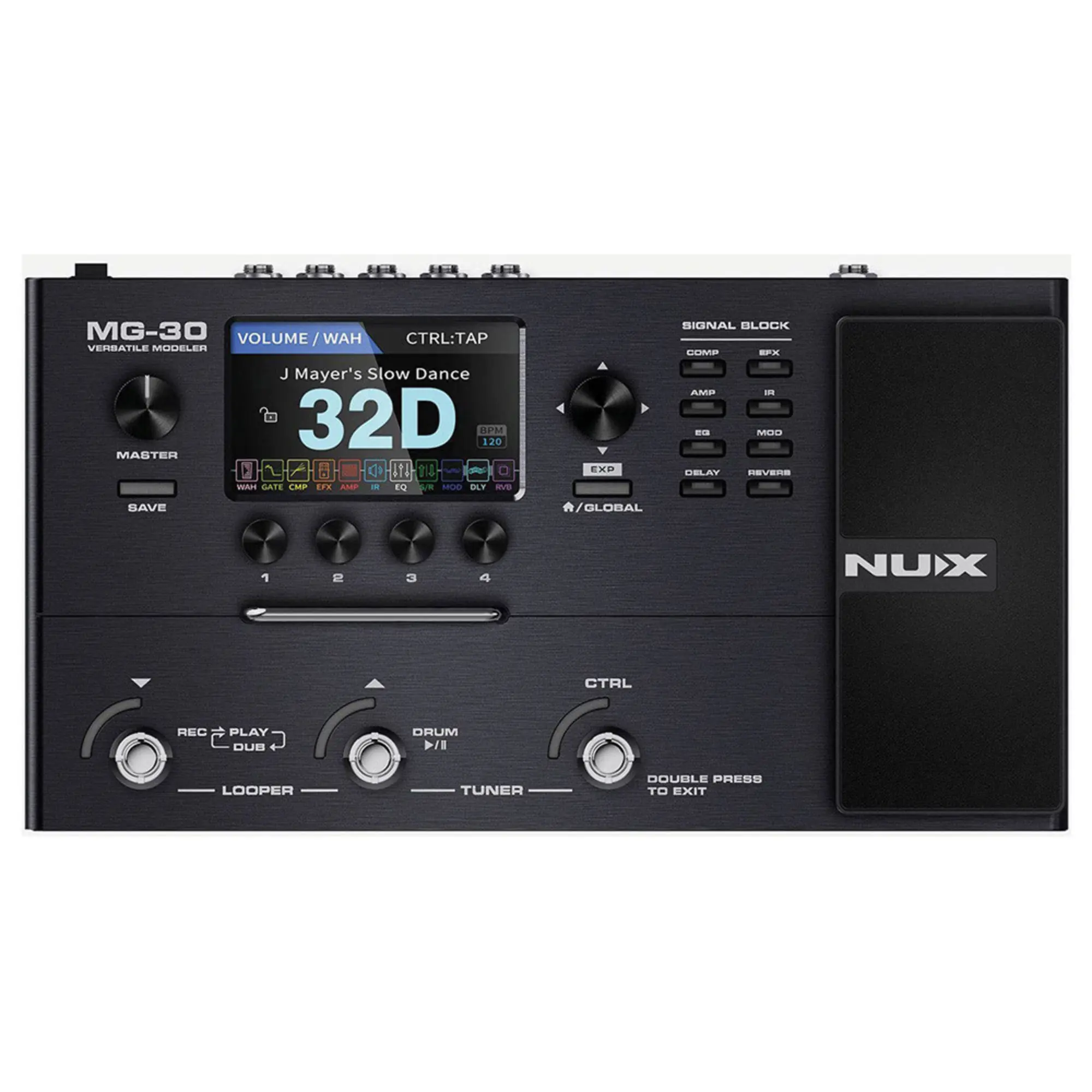 Процессор эффектов Nux MG-30 (2 / 5)