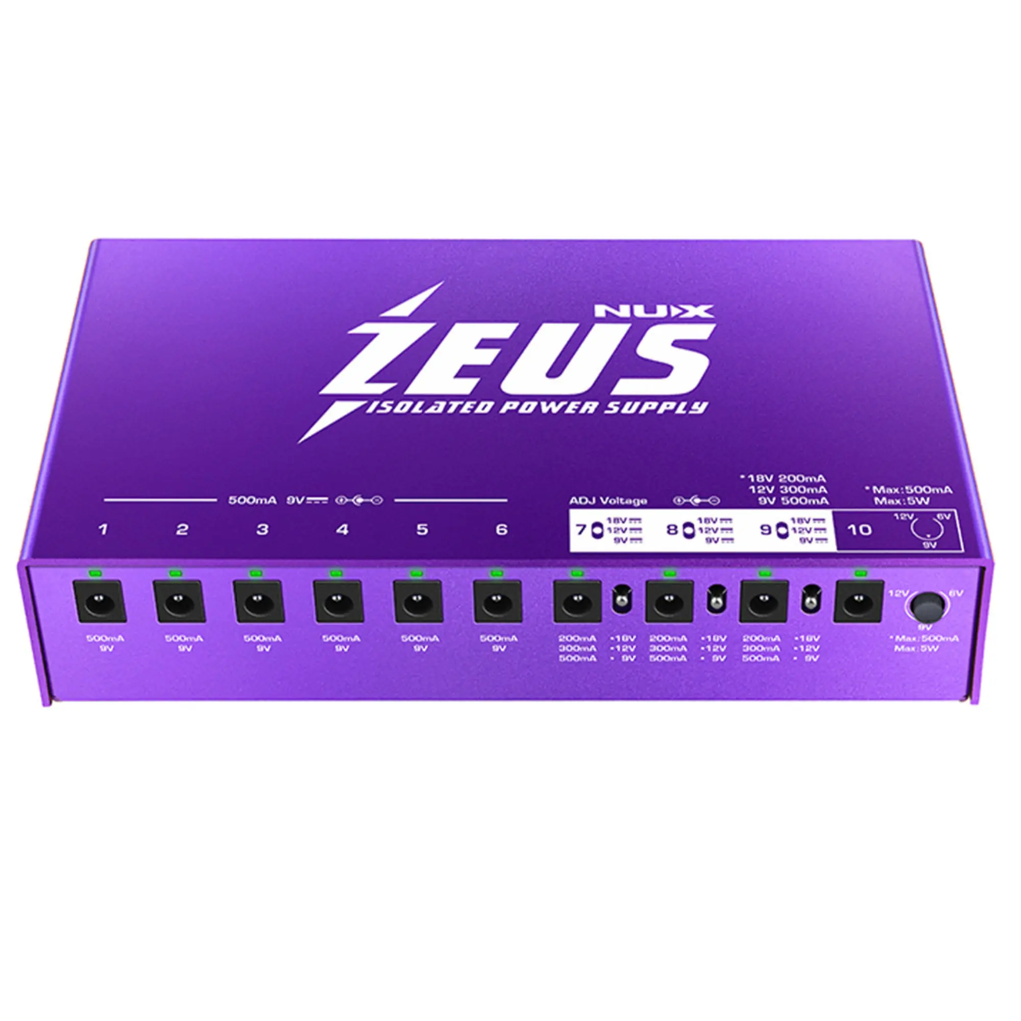 Блок питания Nux NIP-Z10 Zeus (4 / 9)