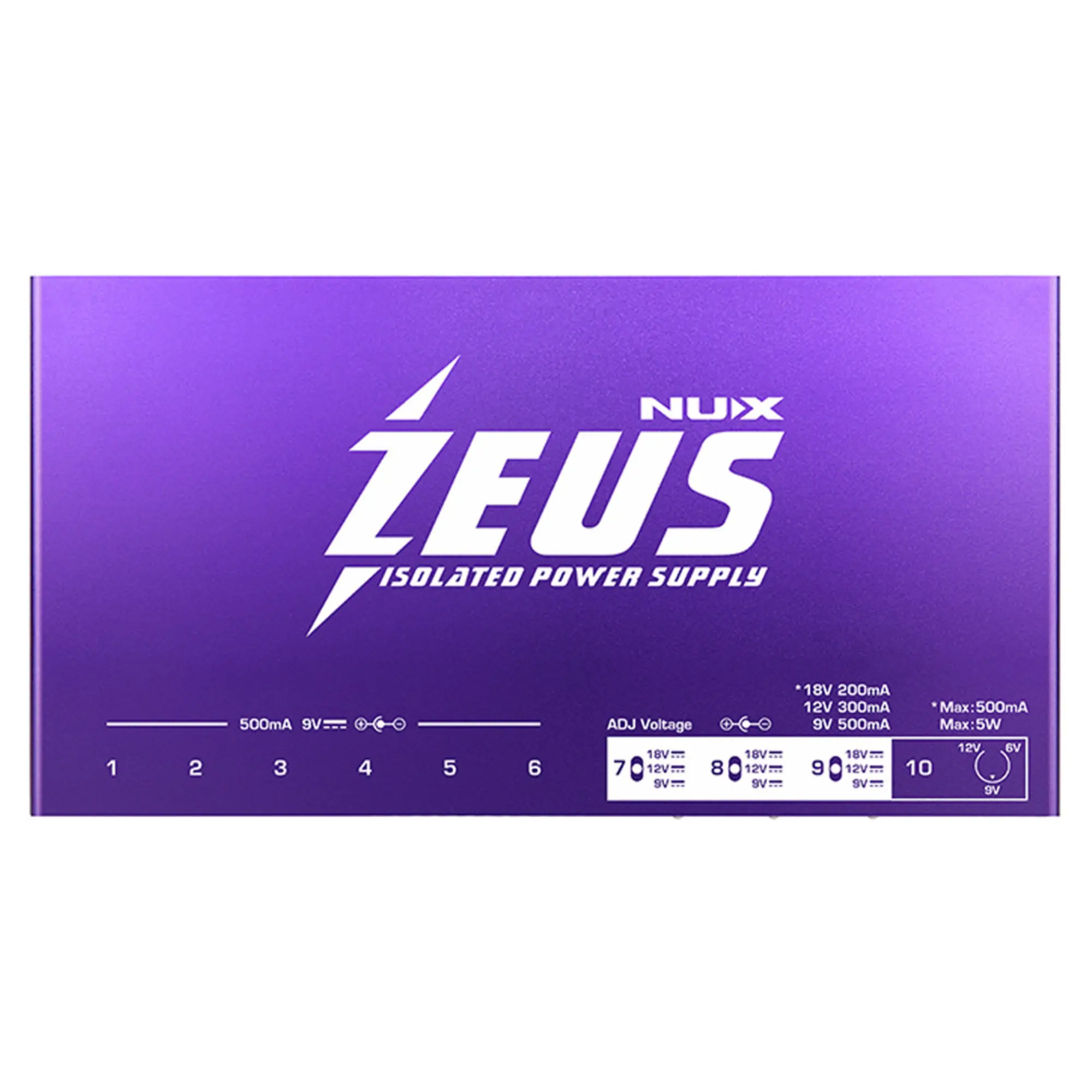 Блок питания Nux NIP-Z10 Zeus (5 / 9)