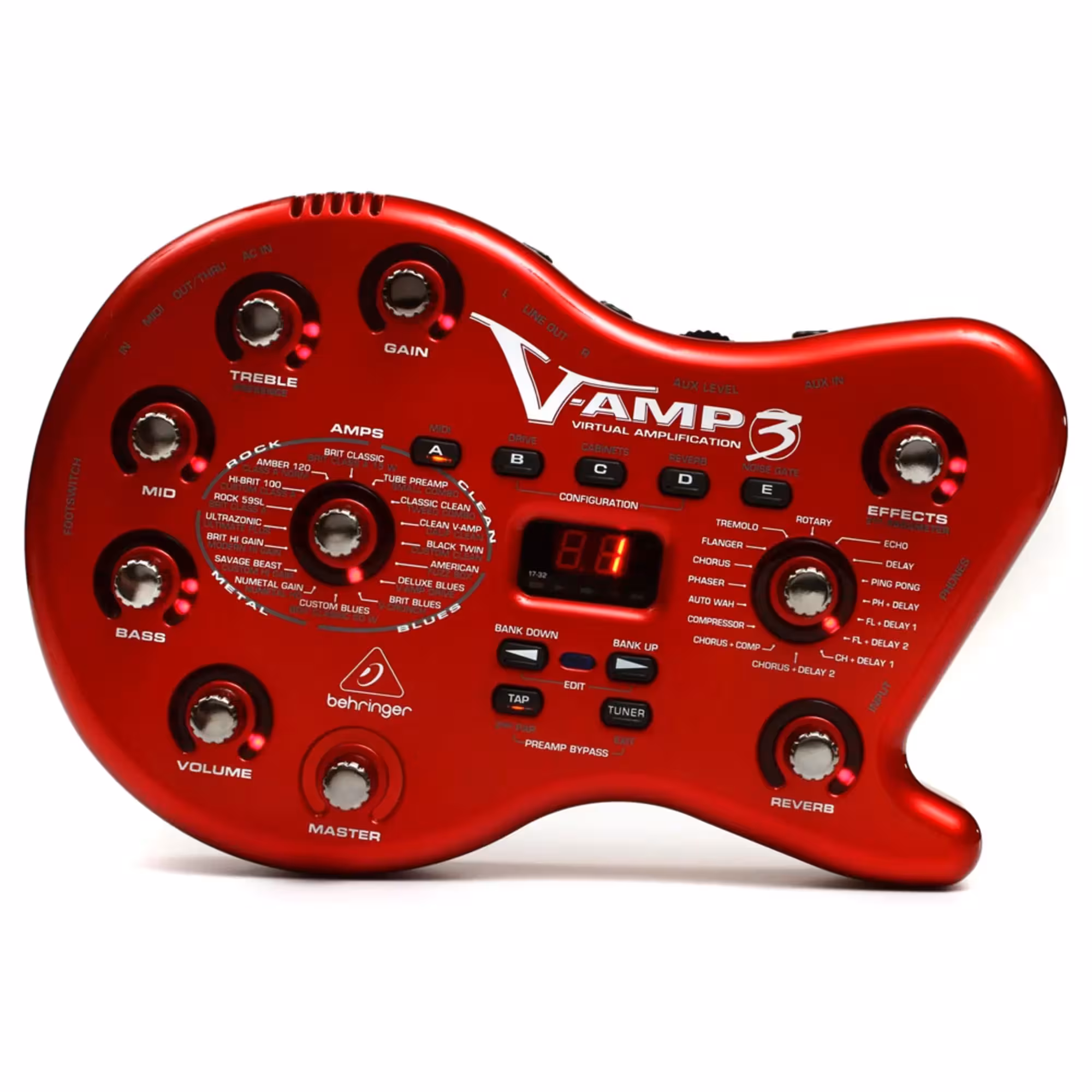 Процессор с предусилением Behringer V-AMP3 (1 / 7)
