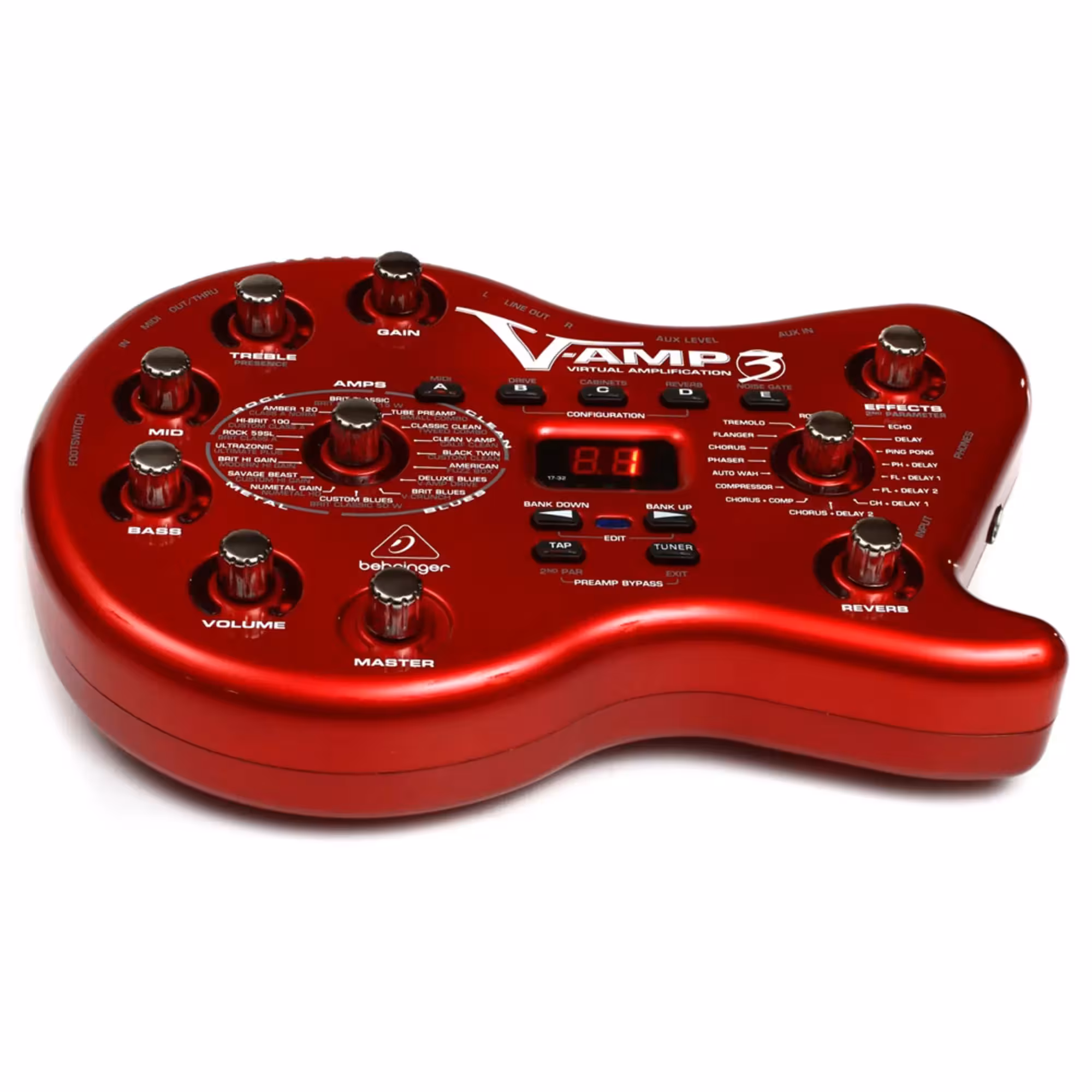 Процессор с предусилением Behringer V-AMP3 (3 / 7)