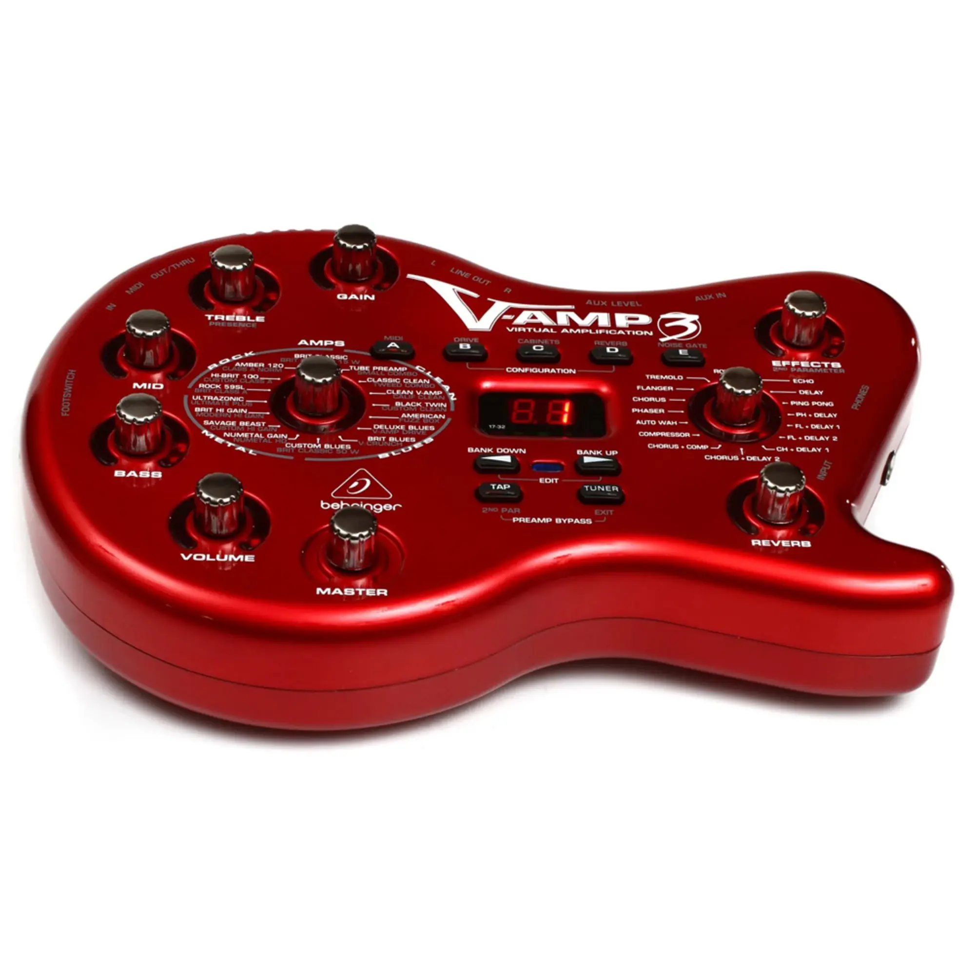 Процессор с предусилением Behringer V-AMP3 (3 / 7)