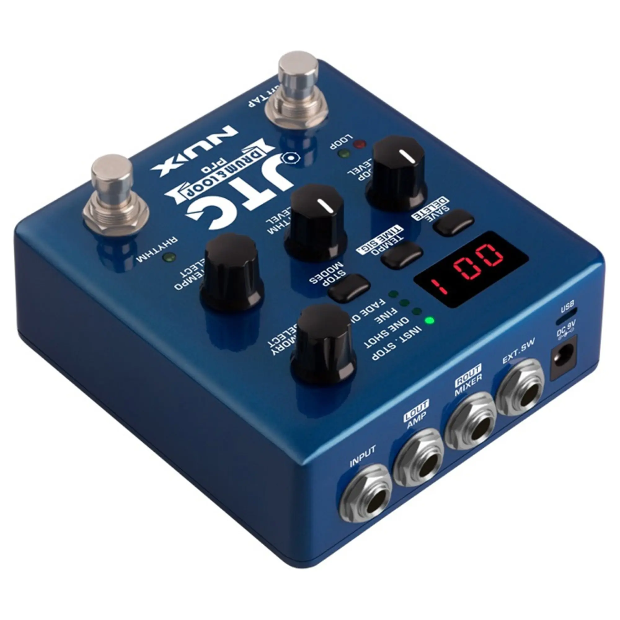 Педаль эффектов Nux JTC Drum & Loop Pro NDL-5 (5 / 6)