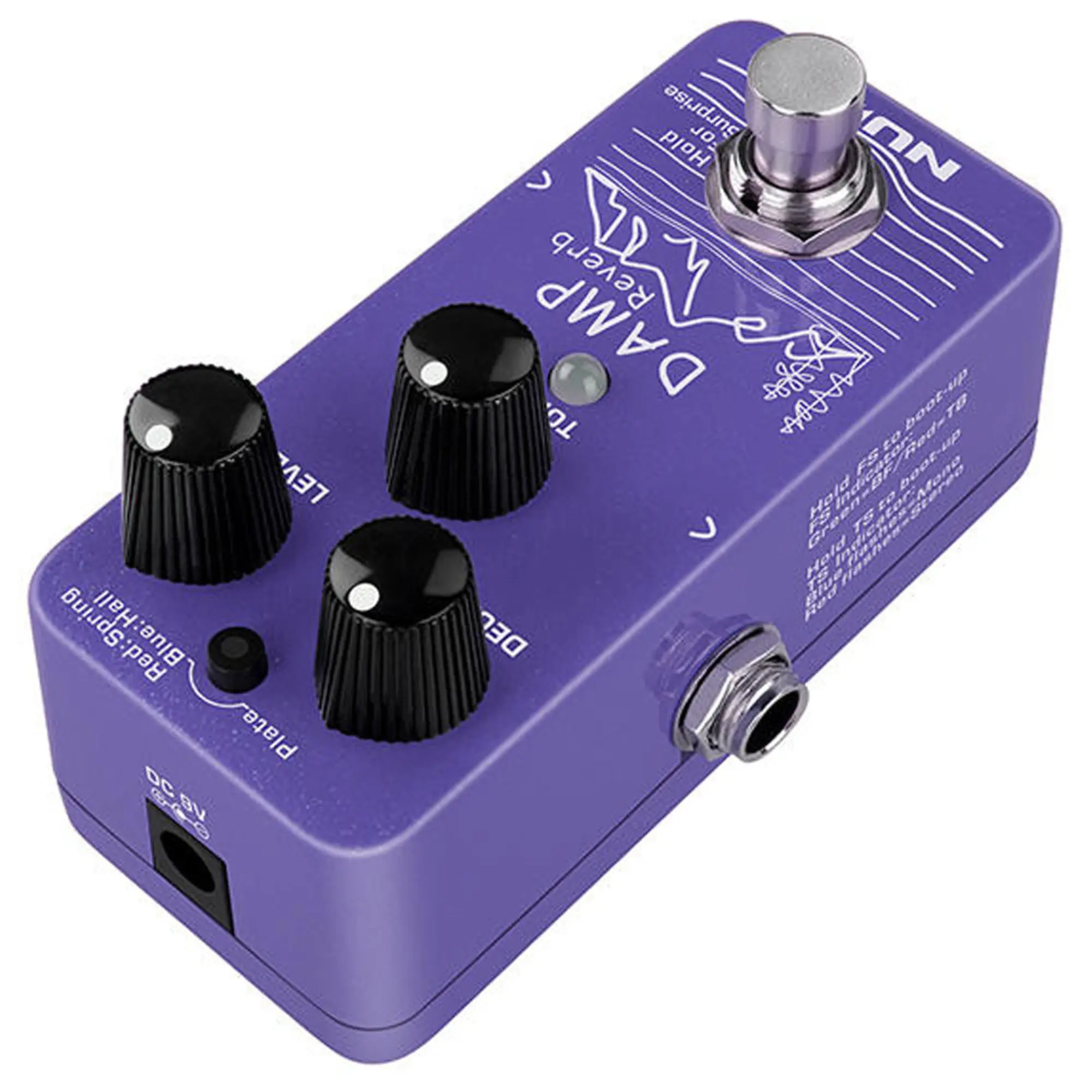 Педаль эффектов Nux Damp Reverb NRV-3 (4 / 8)