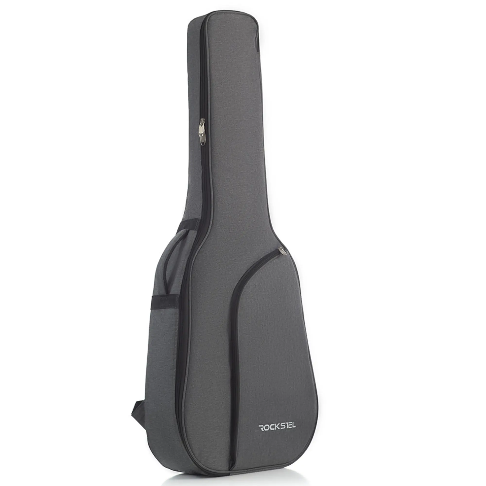 Утеплённый чехол для акустической гитары RockStel Element EGB110A Gray (1 / 5)